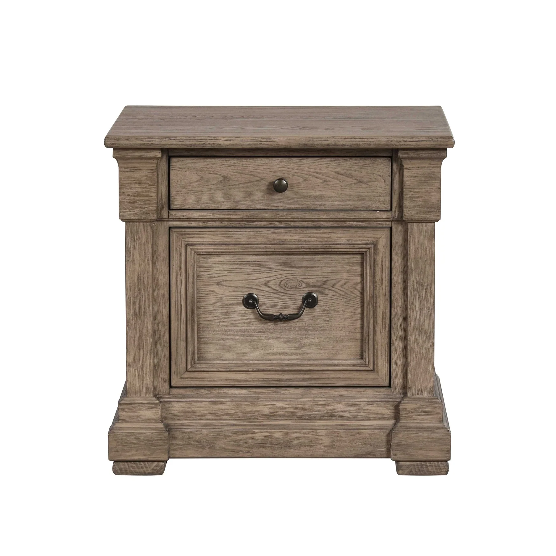 Sheringham Nightstand, Weathered Gray - Image 4