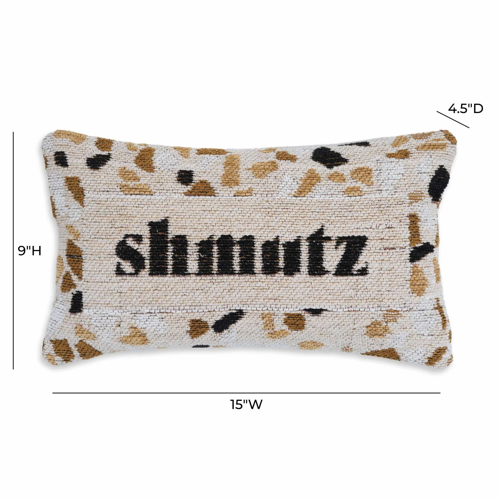 Shmutz Jacquard Cotton Pillow - Image 5