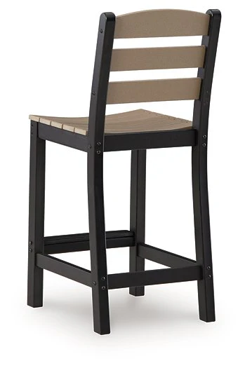 Shoreline Beach Outdoor Counter Table and 2 Barstools - Image 8