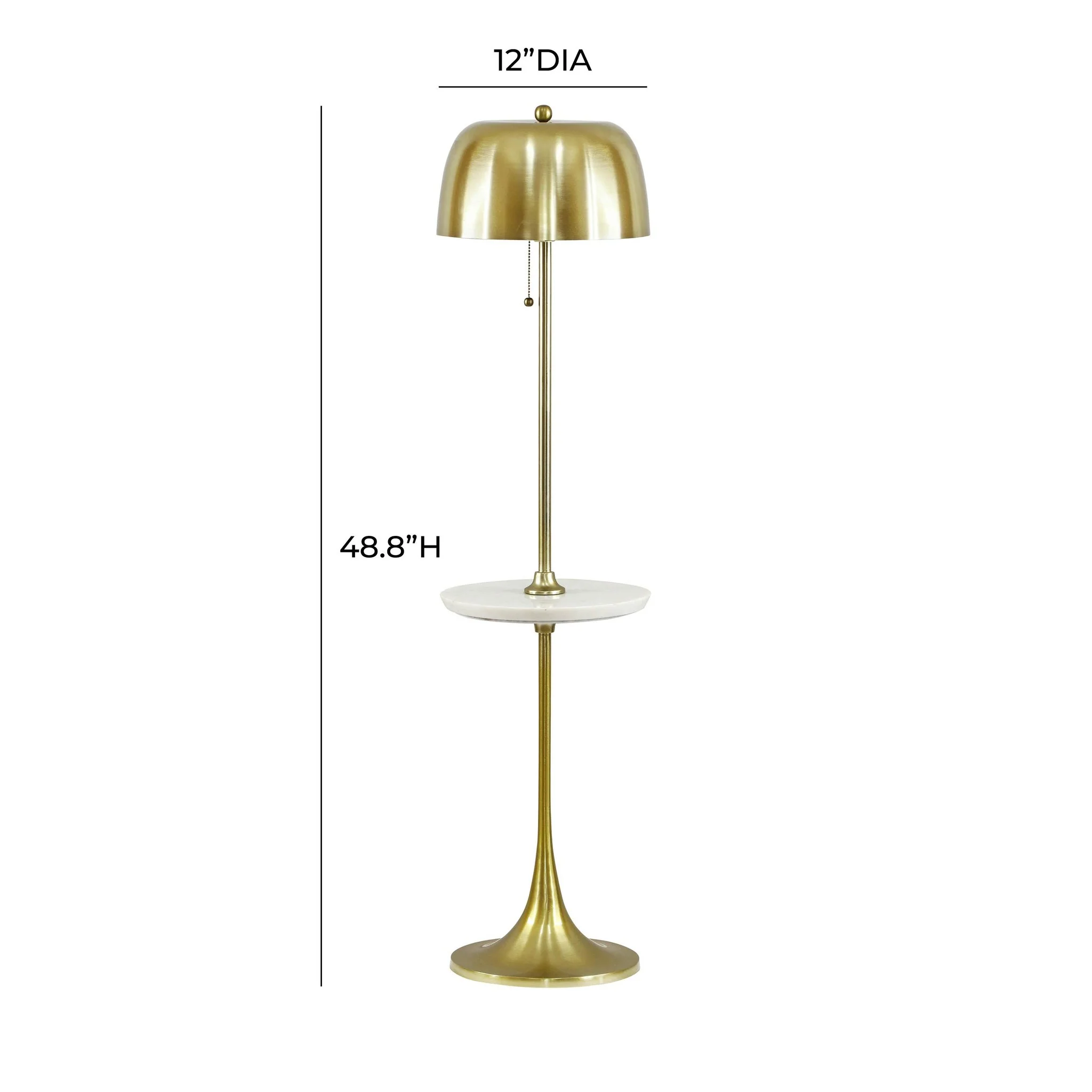 Sienna Gold Floor Lamp - Image 6