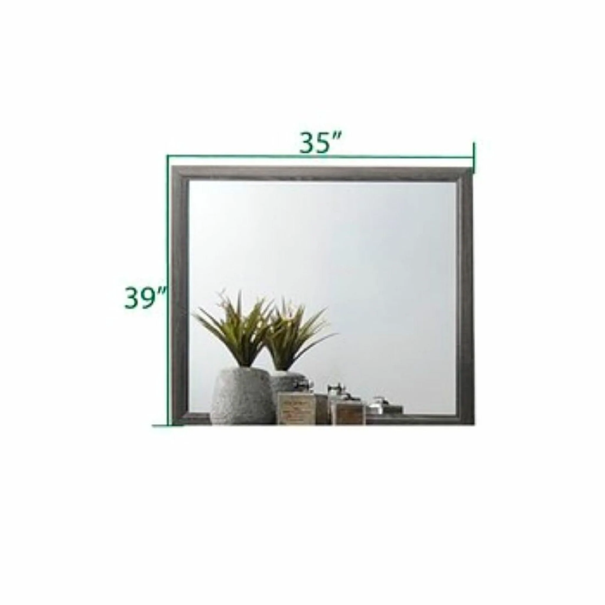 Sierra 4 Pc Full Bed Gray - Image 10