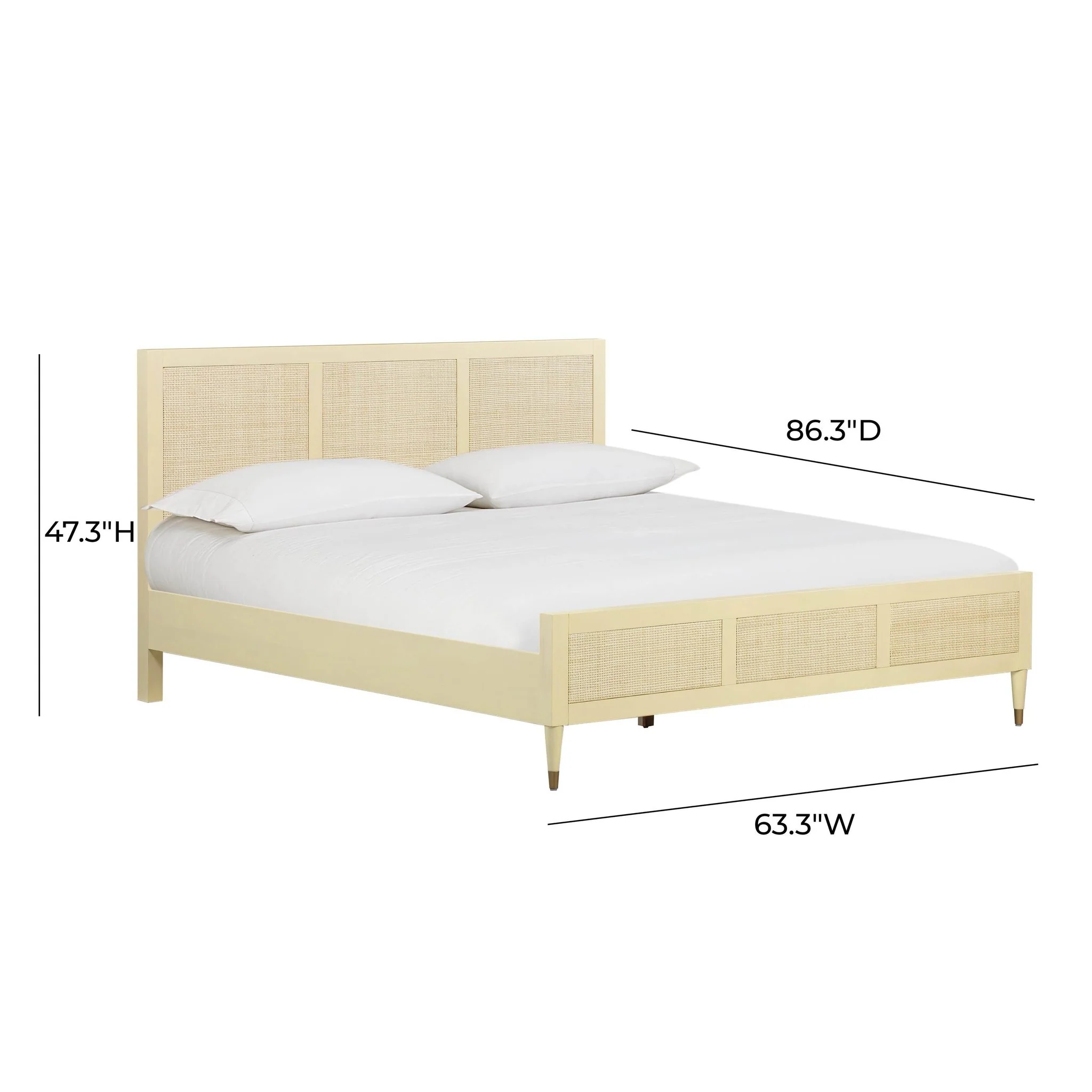 Sierra Buttermilk Bed in Queen - Image 8