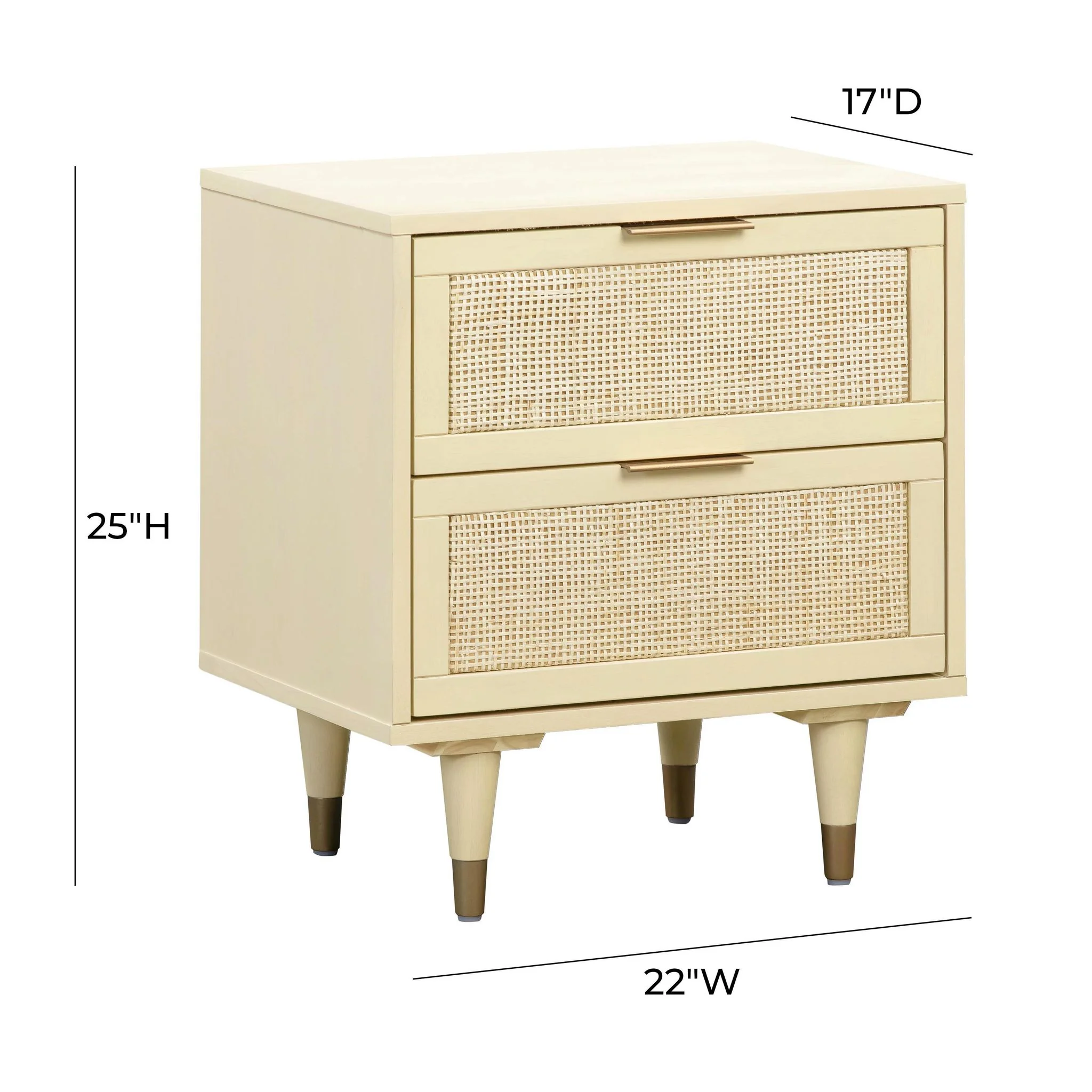 Sierra Buttermilk Nightstand - Image 7