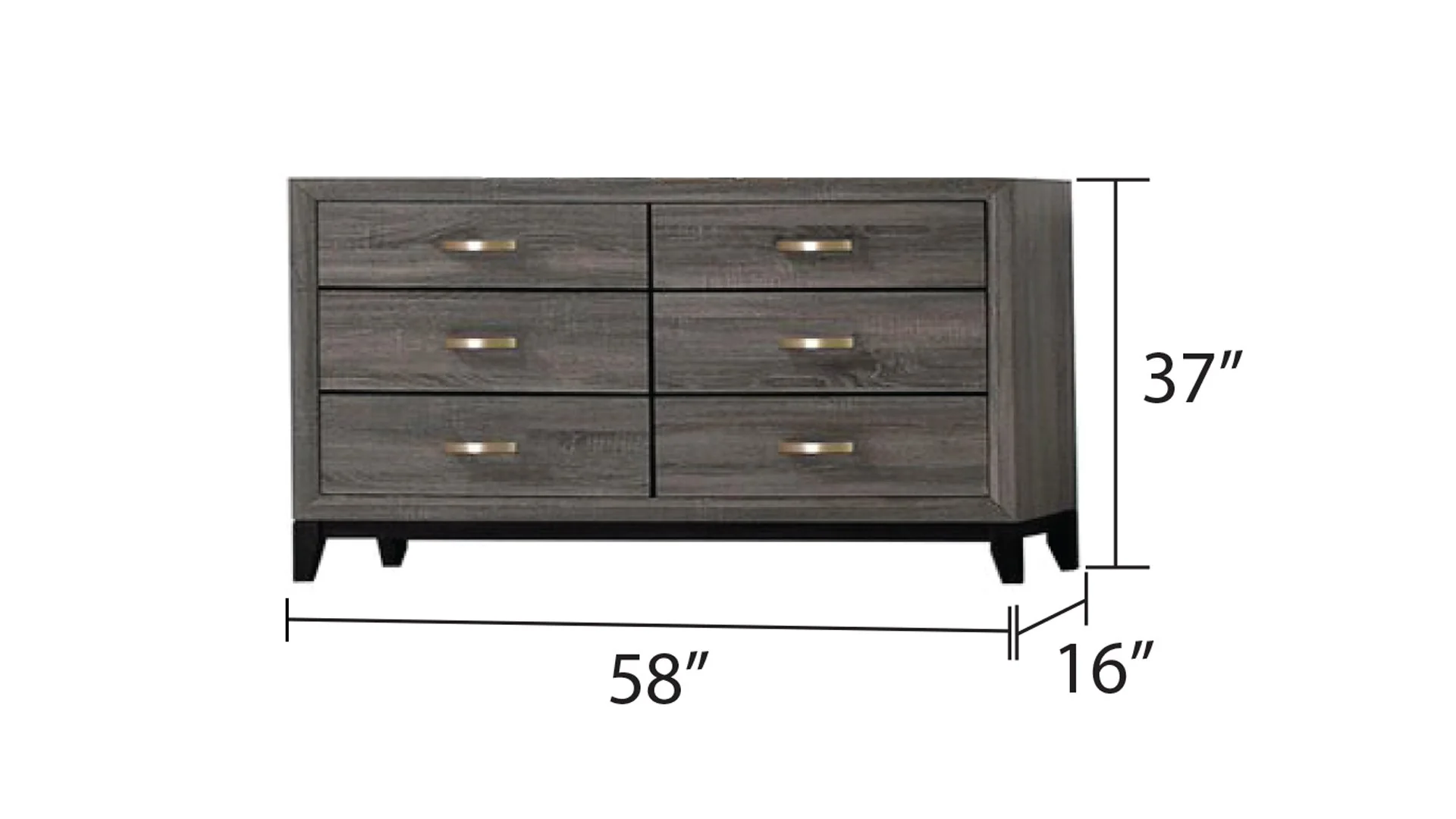 Sierra Dresser Gray - Image 5