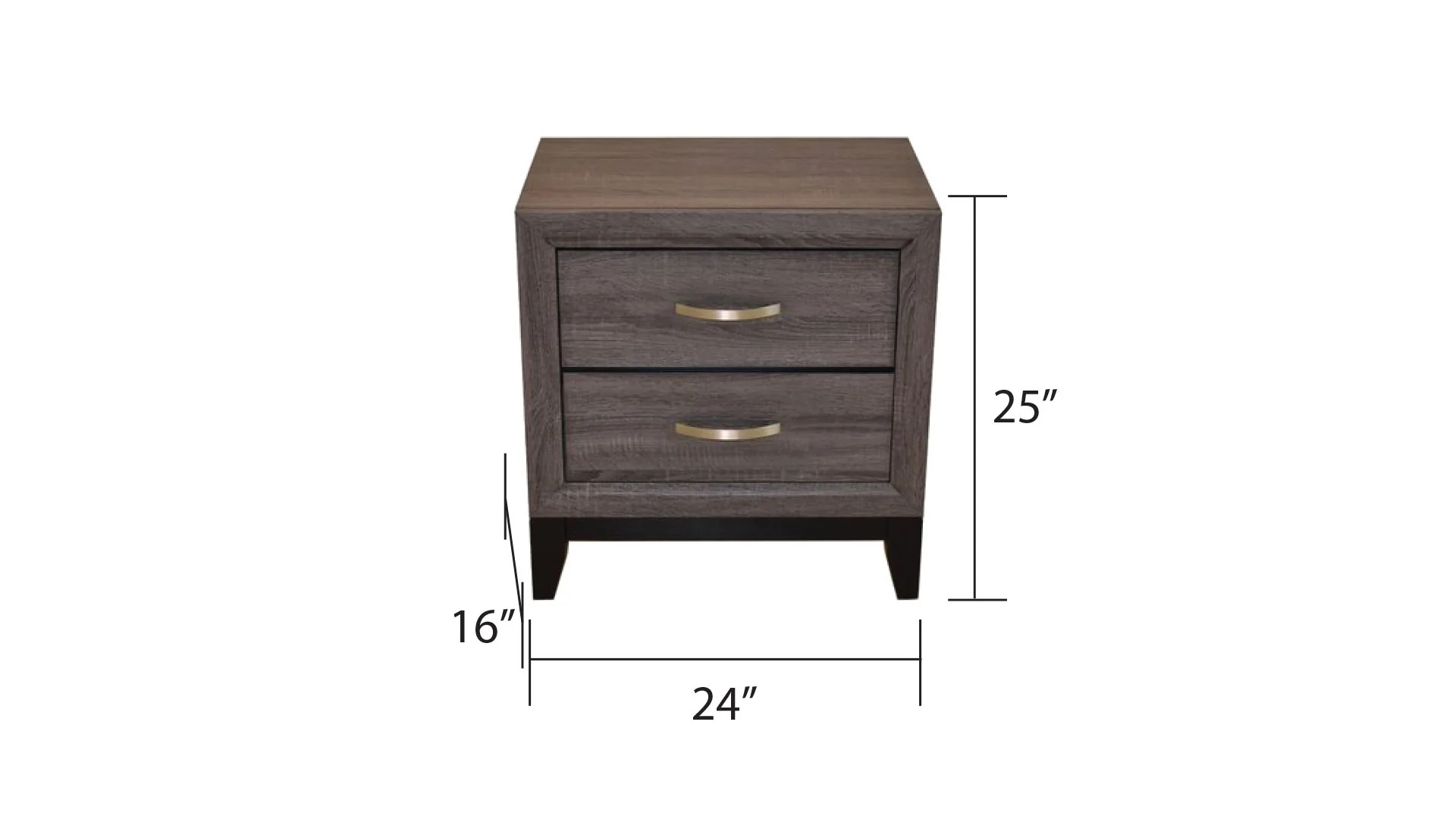 Sierra Nightstand Gray - Image 5