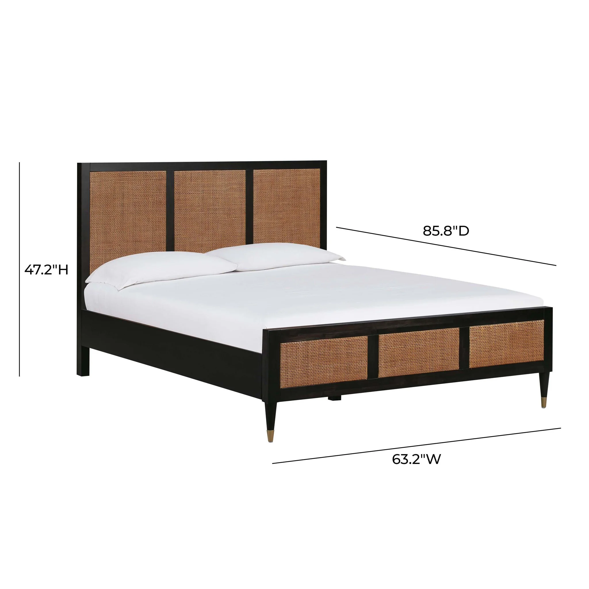 Sierra Noir Bed in Queen - Image 8