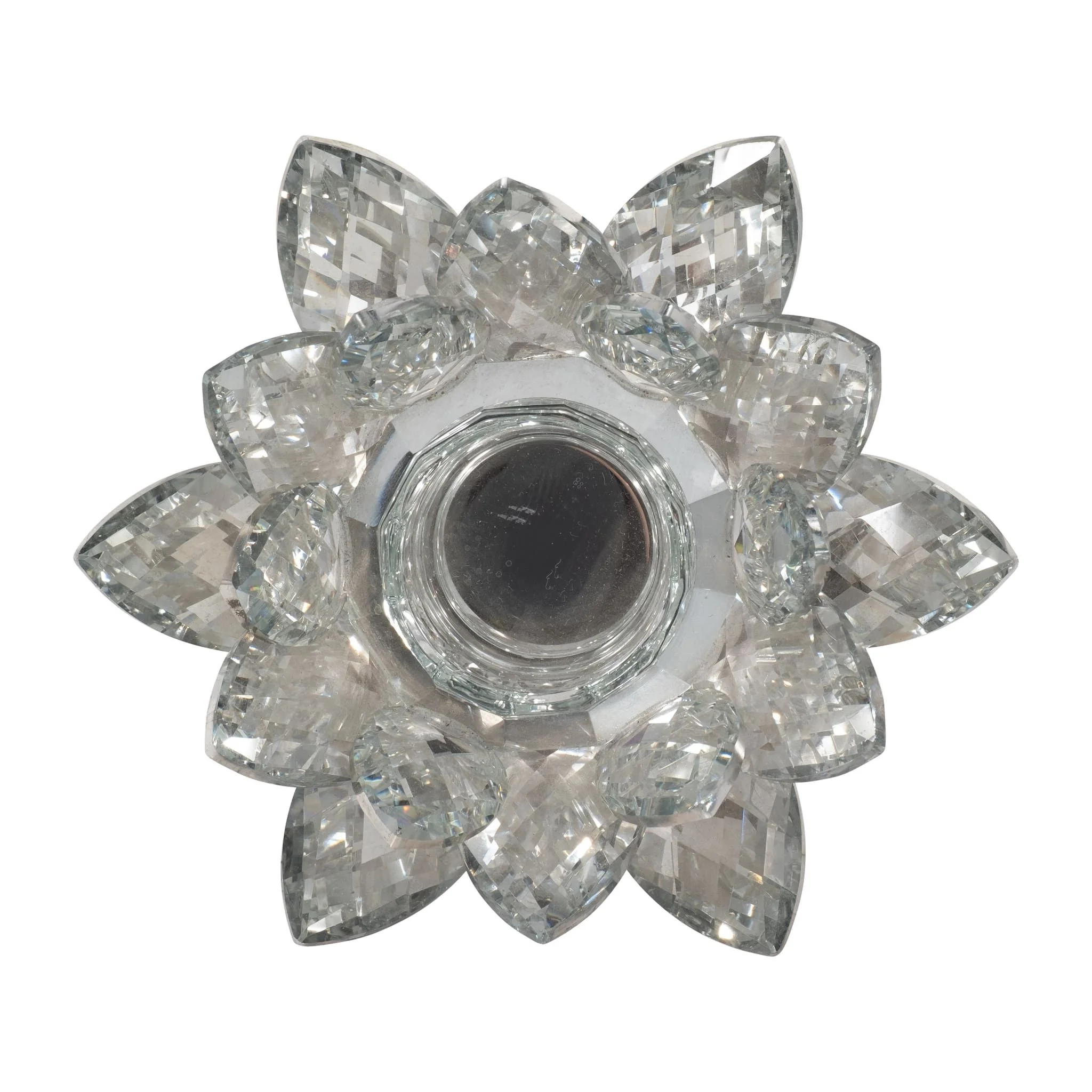 Silver Crystal Votive Candle Holder 6 - Image 5