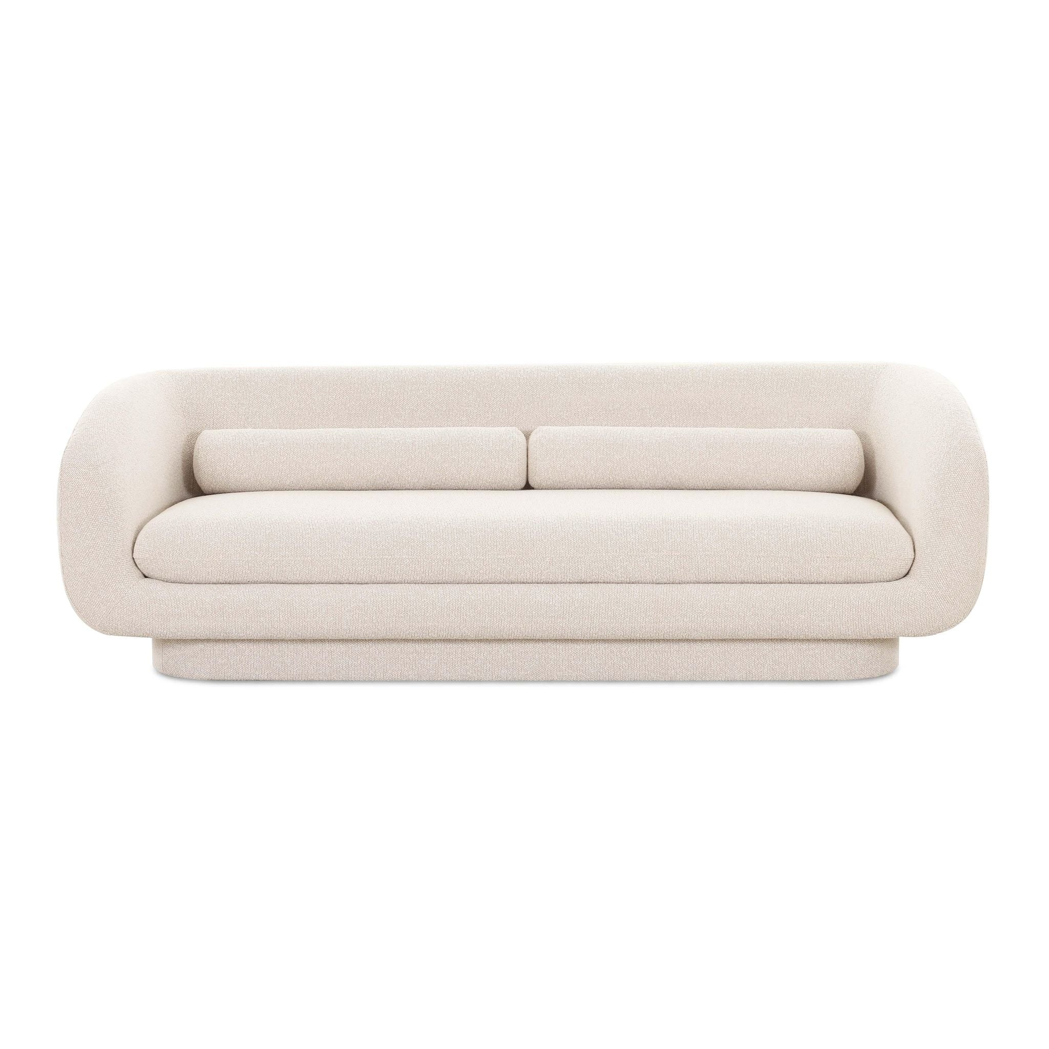Simone Cream Boucle Sofa - Image 2