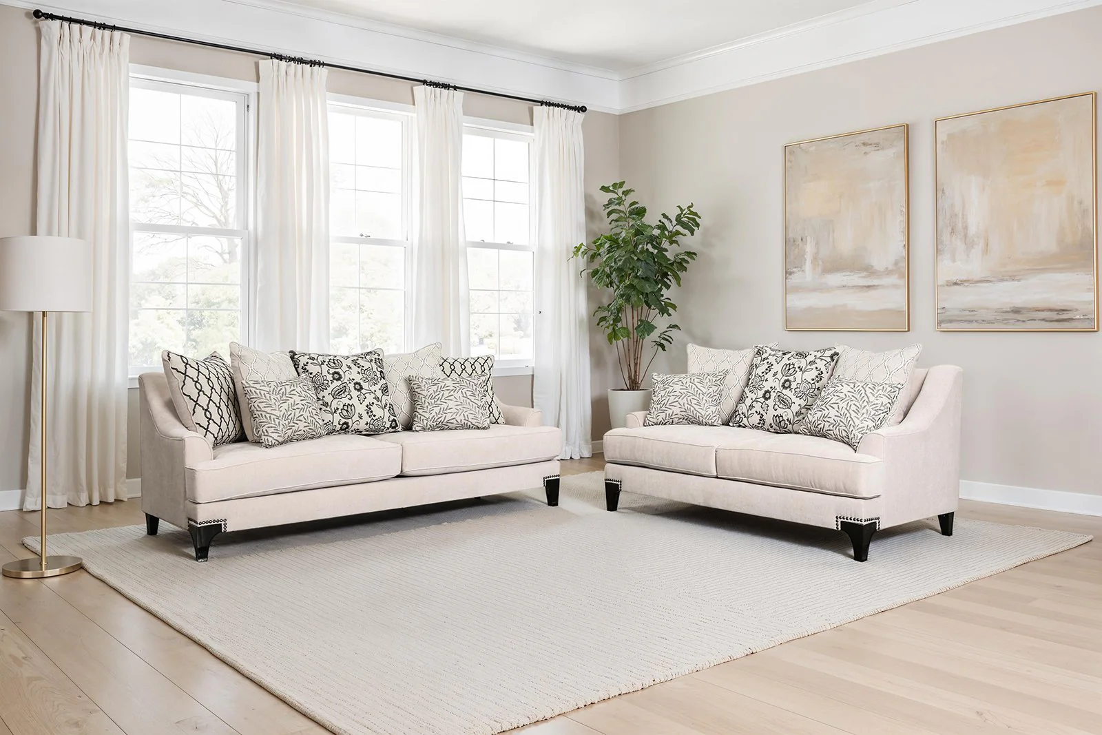 Sisseton Sofa, Taupe - Image 2
