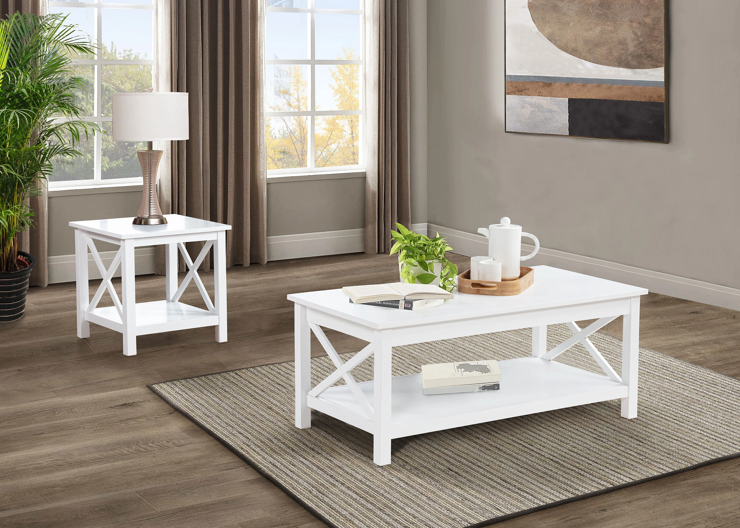 Skyview Lift-Top Coffee Table Set - Image 2