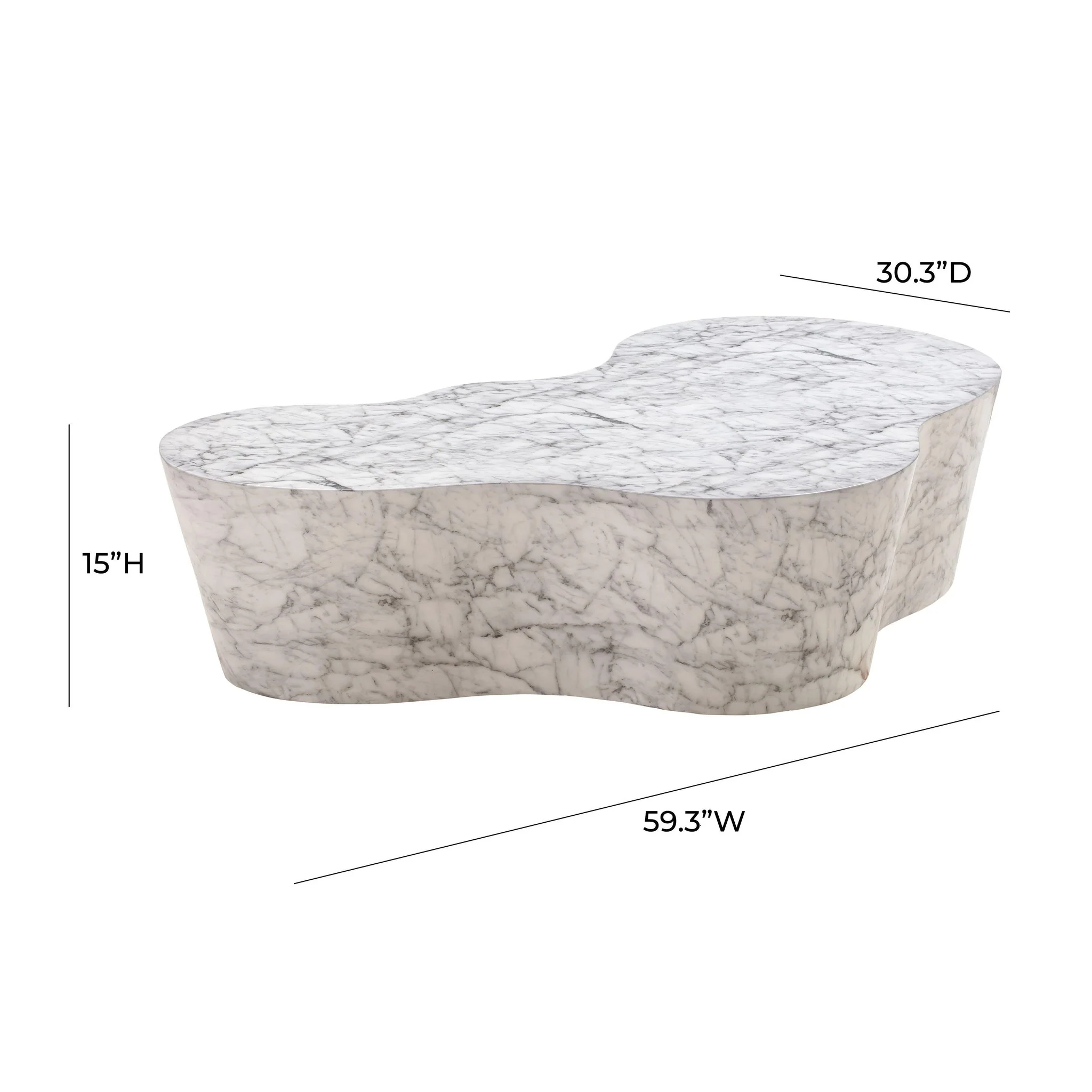 Slab Marble Coffee Table - Image 7