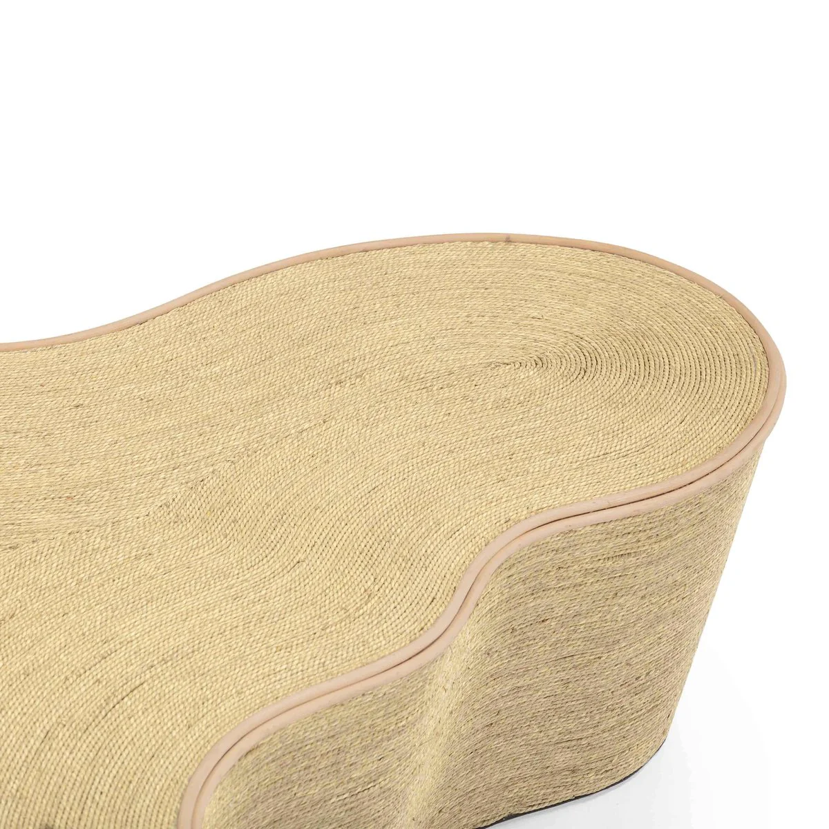 Slab Natural Seagrass Coffee Table - Image 10