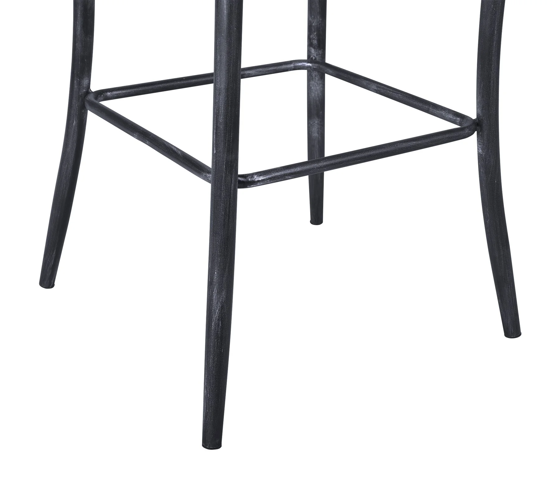 Sloan Industrial 30" Bar Height Barstool in Industrial Gray and Pine Wood - Image 3