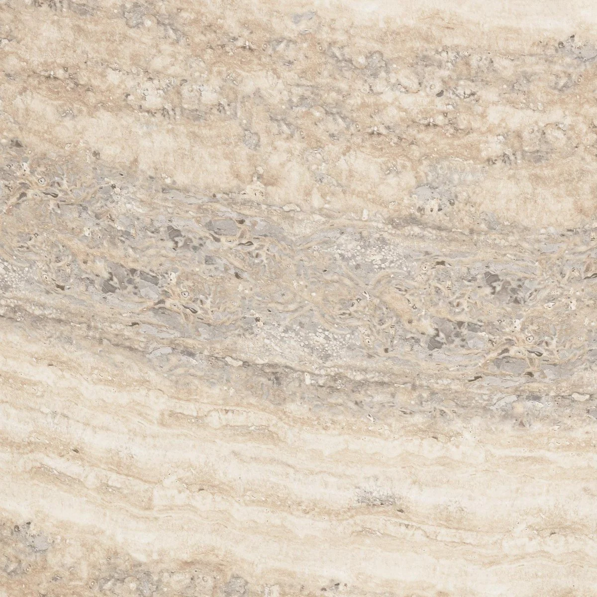 Smooch Faux Travertine Indoor / Outdoor 47" Round Dining Table - Image 8