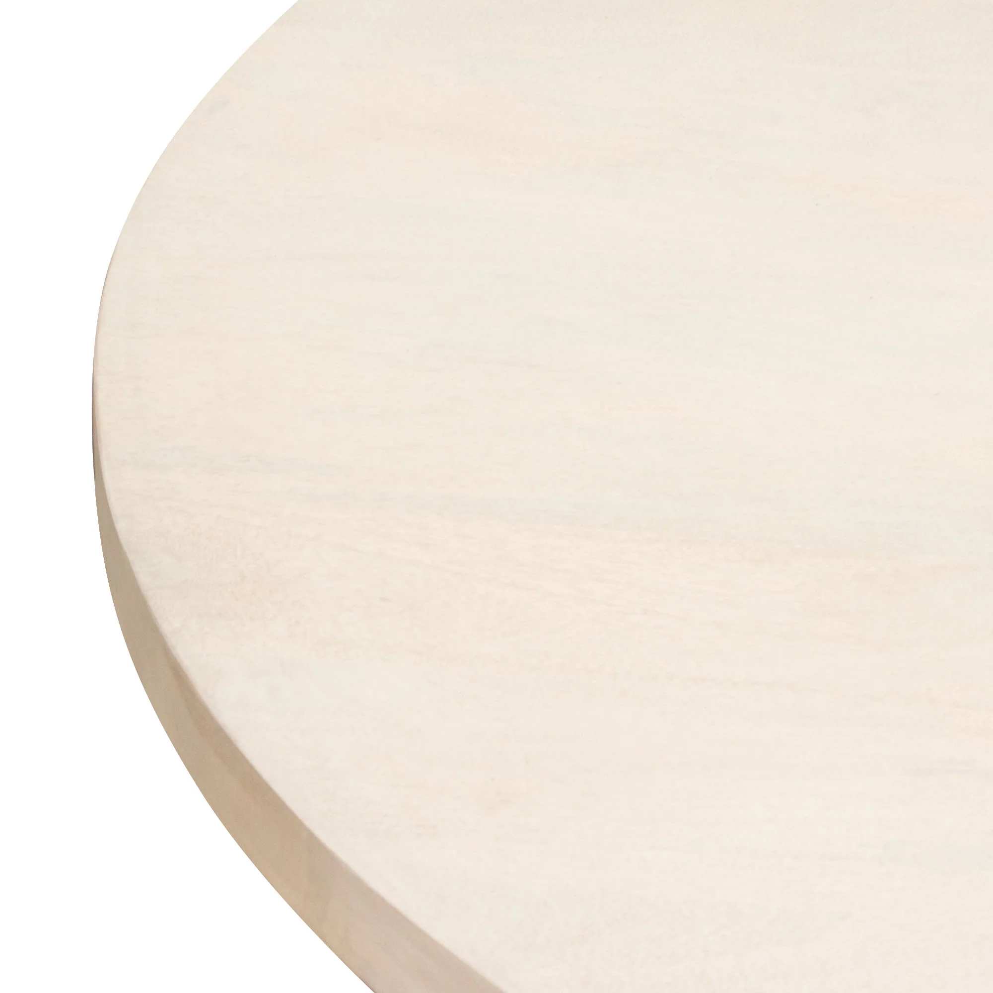 Solano 51" Round Solid Mango Wood Dining Table in Light Natural Grey Wash Finish by Diamond Sofa - Image 6