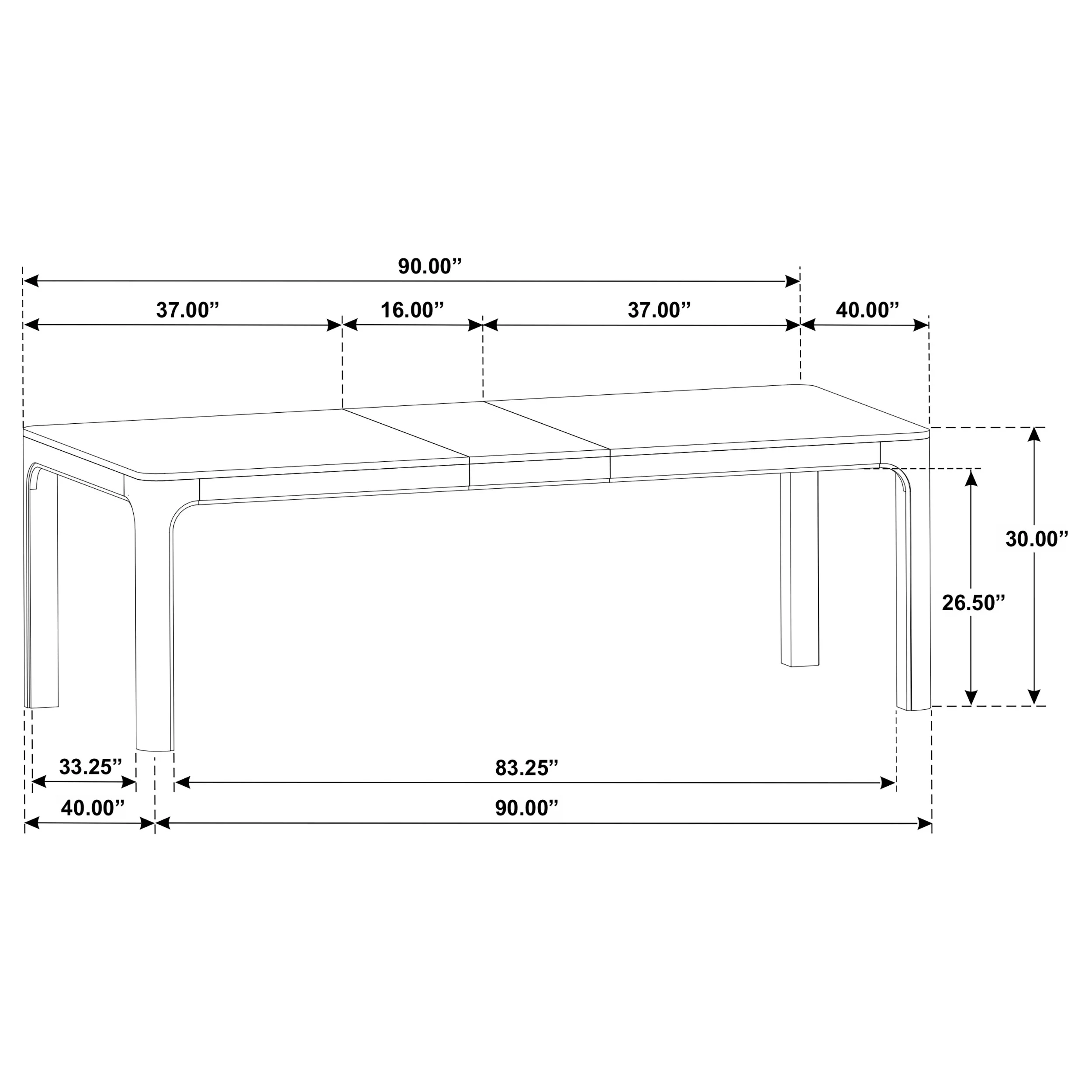 Solano Extension Dining Table - Image 9