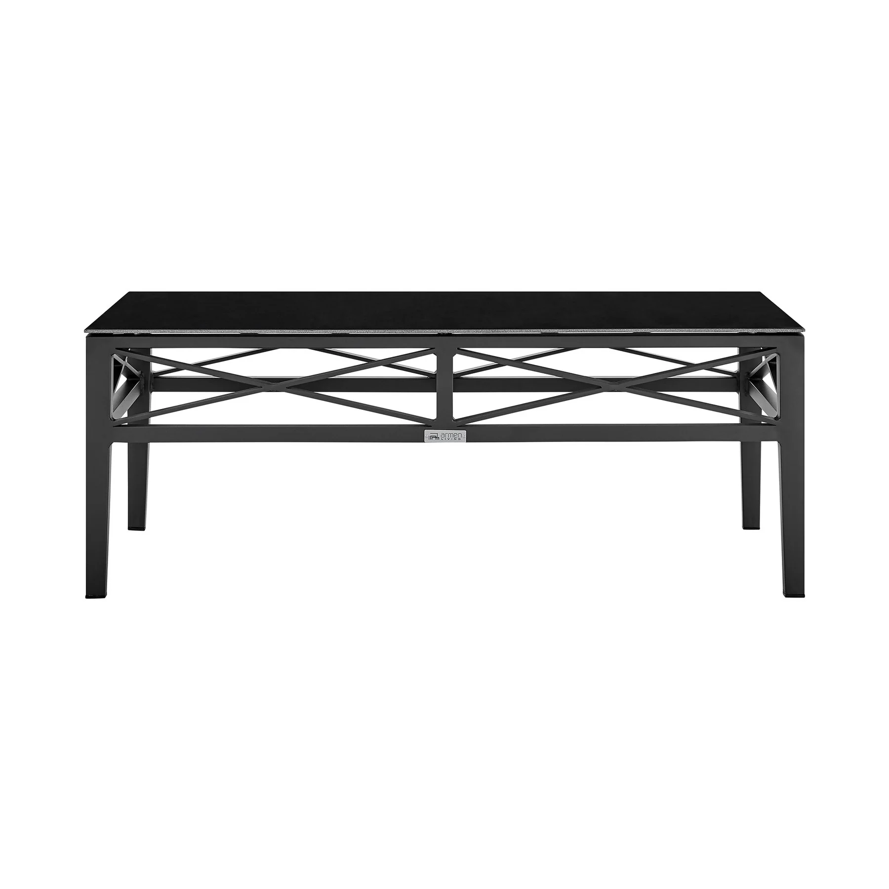 Sonoma Outdoor 4 piece Set in Dark Gray Finish and Light Gray Cushions - Image 8