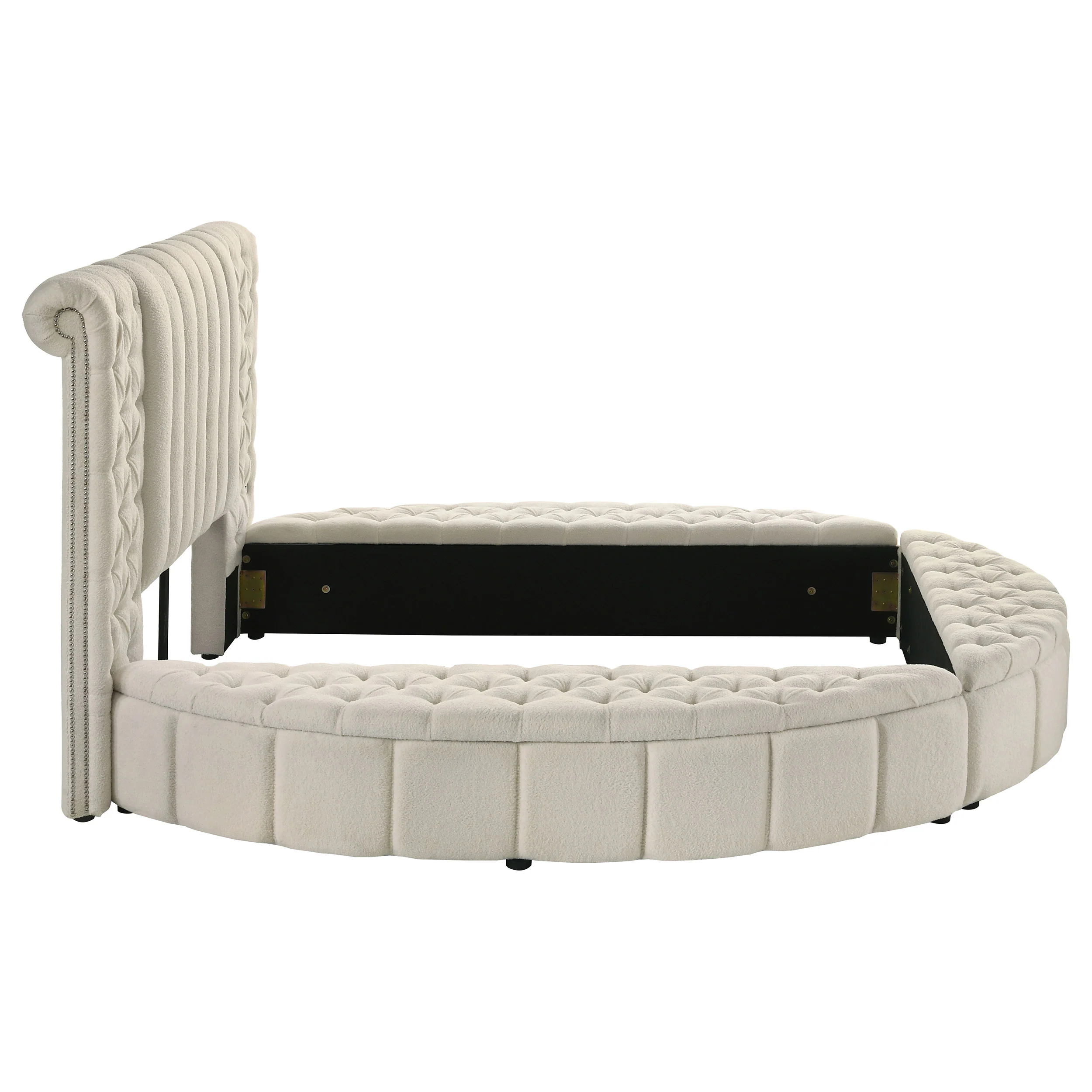 Sonya Panel Floor Storage Bed - Image 8