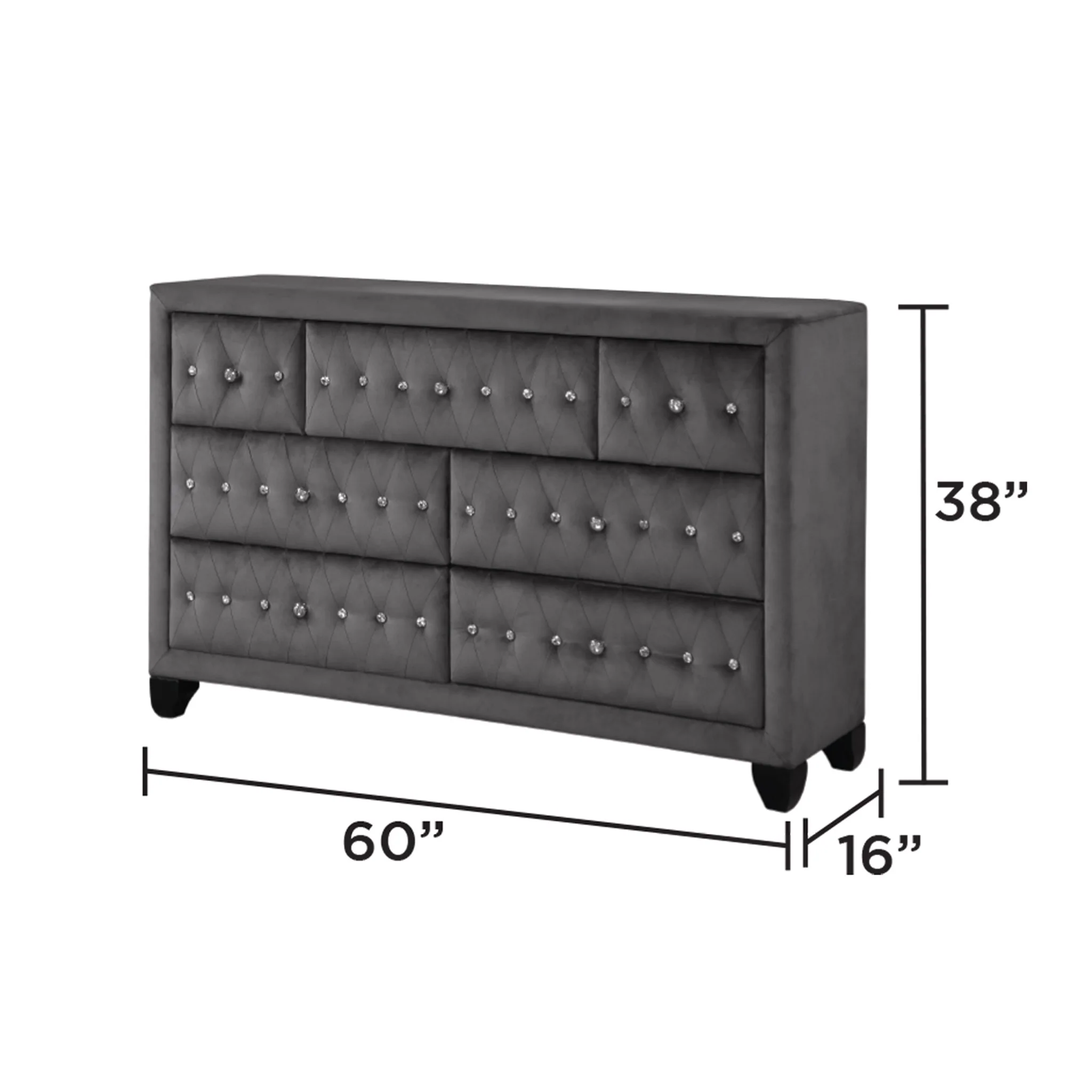 Sophia Dresser  Grey - Image 4