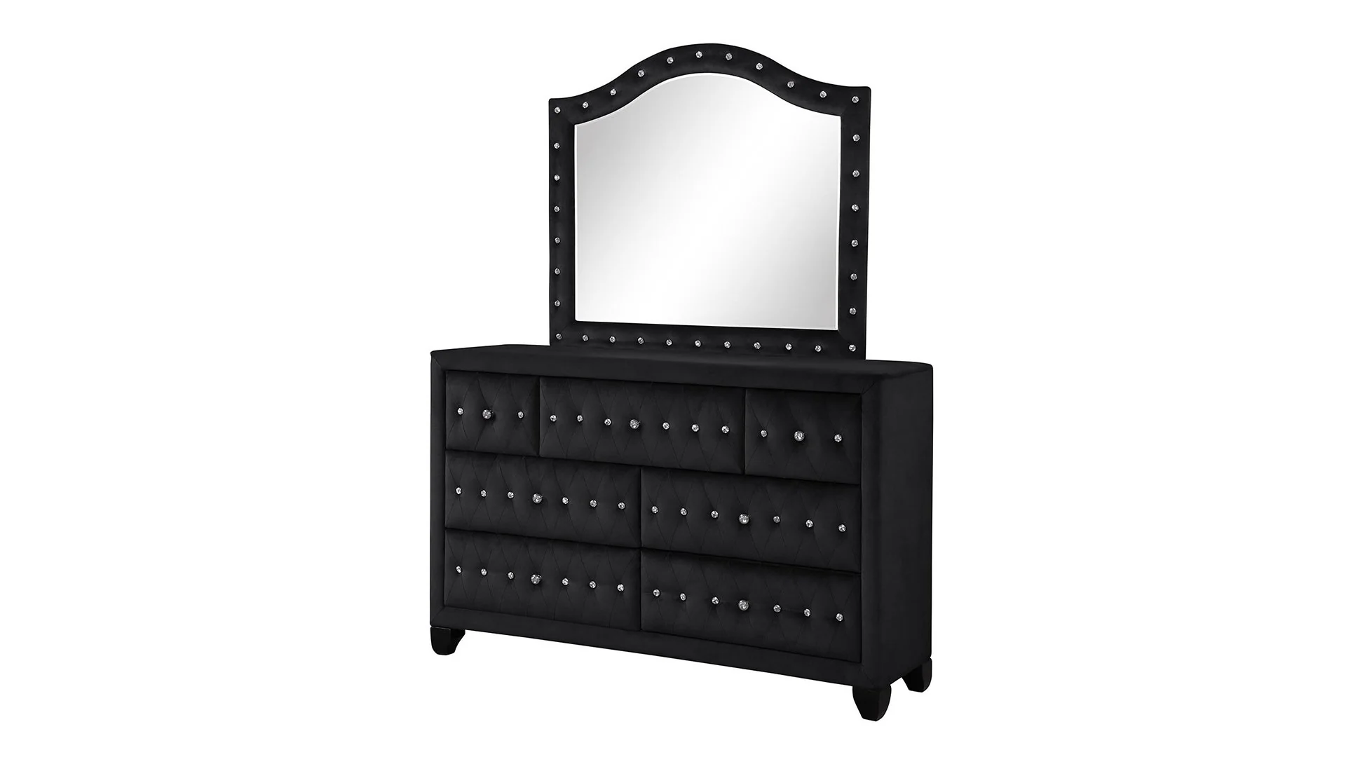 Sophia Full Bed 4 Black - Image 6