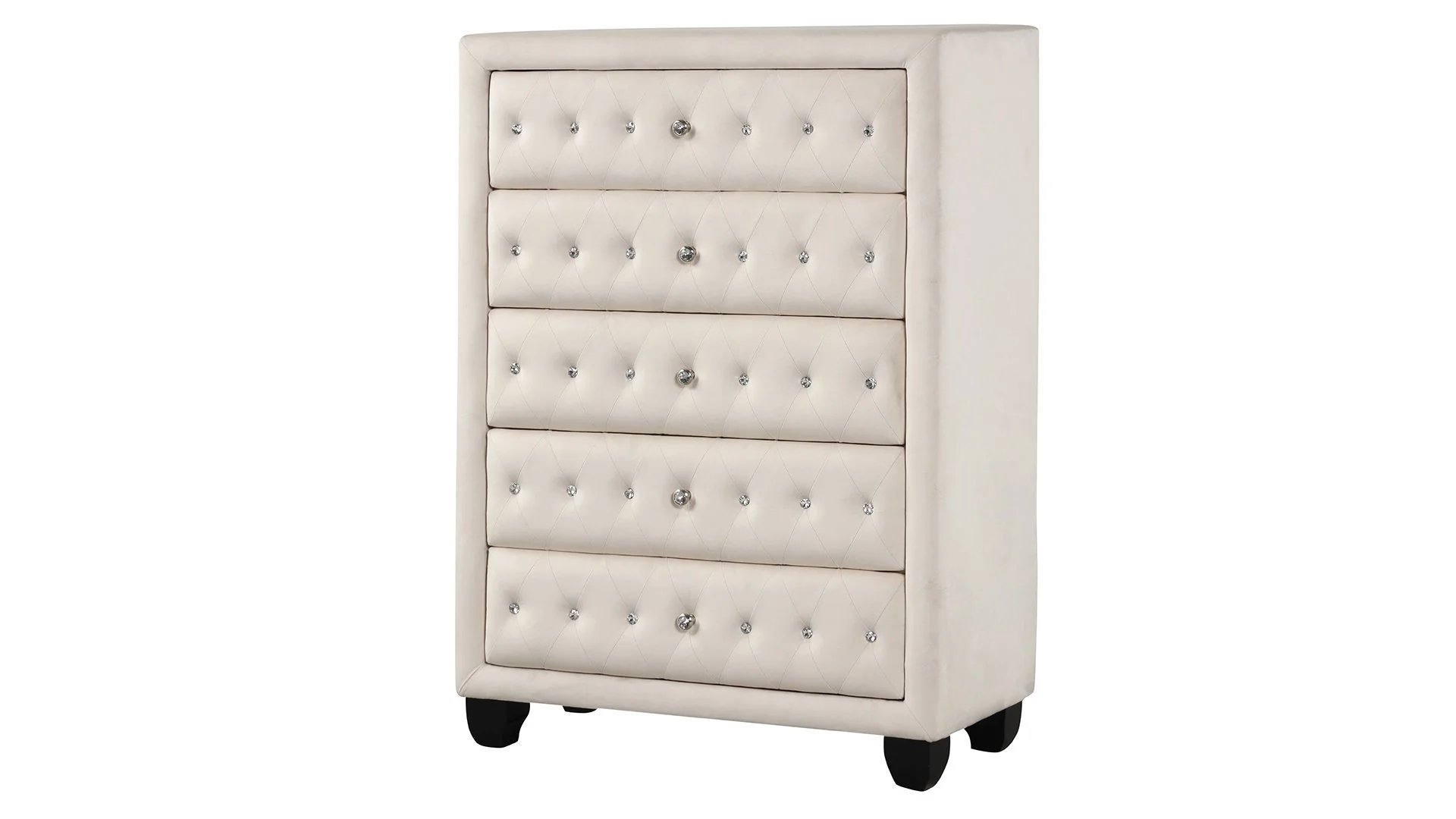 Sophia Full Bed 5 Cream - Image 16
