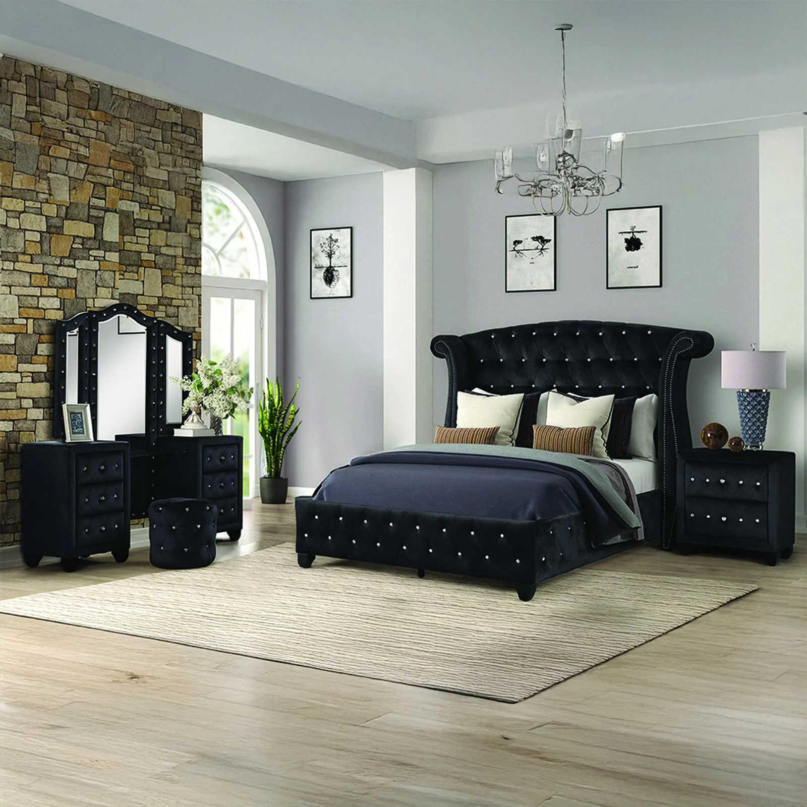 Sophia King Vanity 4 Black - Image 14
