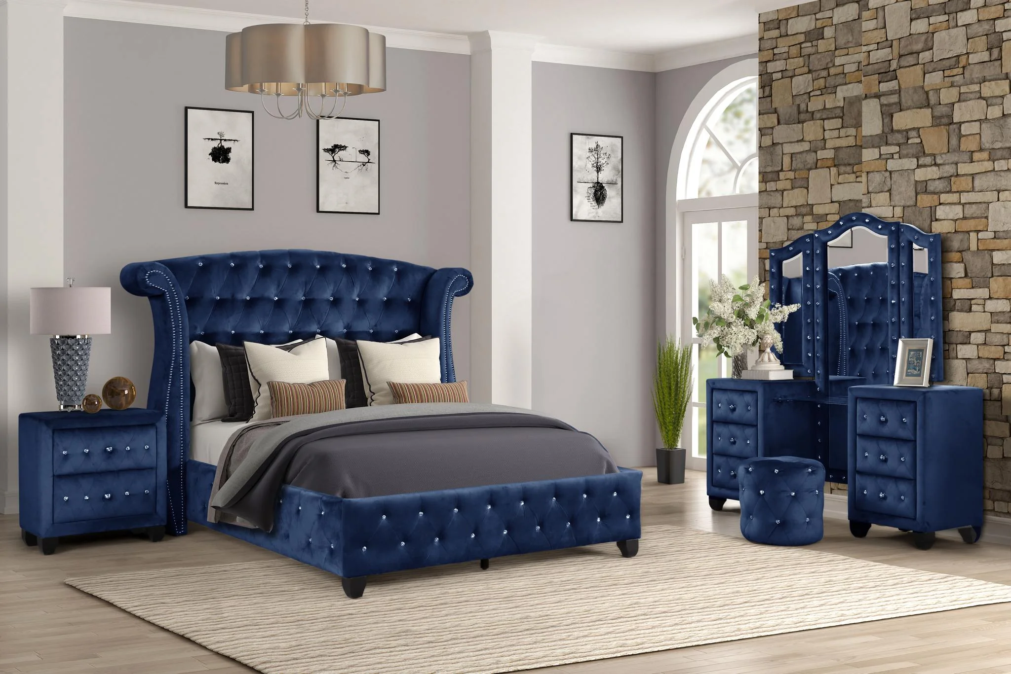 Sophia King Vanity 4 Blue - Image 22