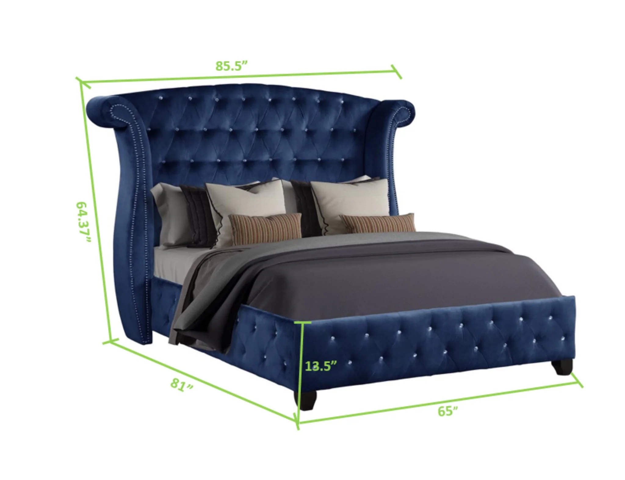 Sophia Queen Vanity 4 Blue - Image 5