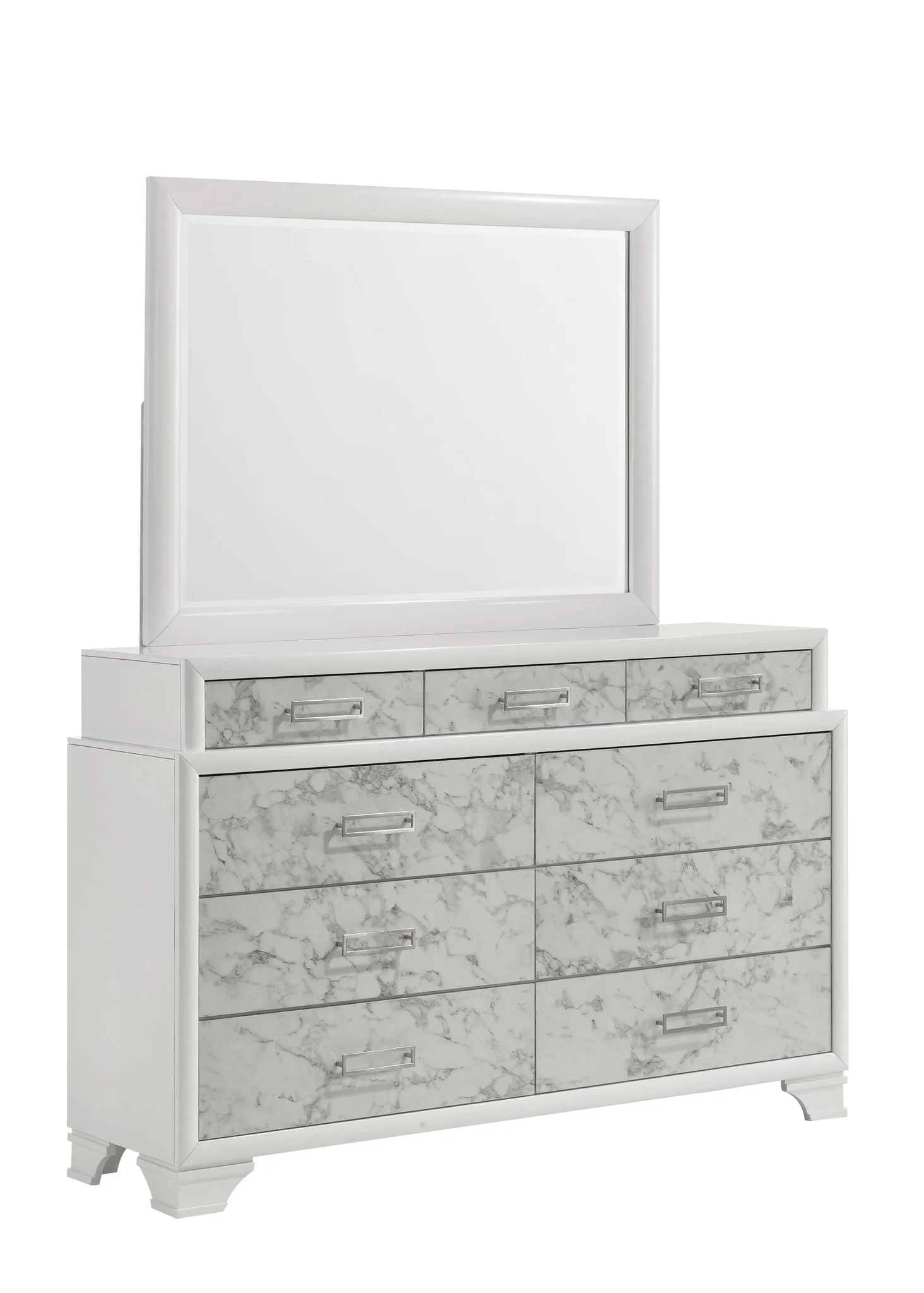 Soul King 4PC Bedroom Set White - Image 7