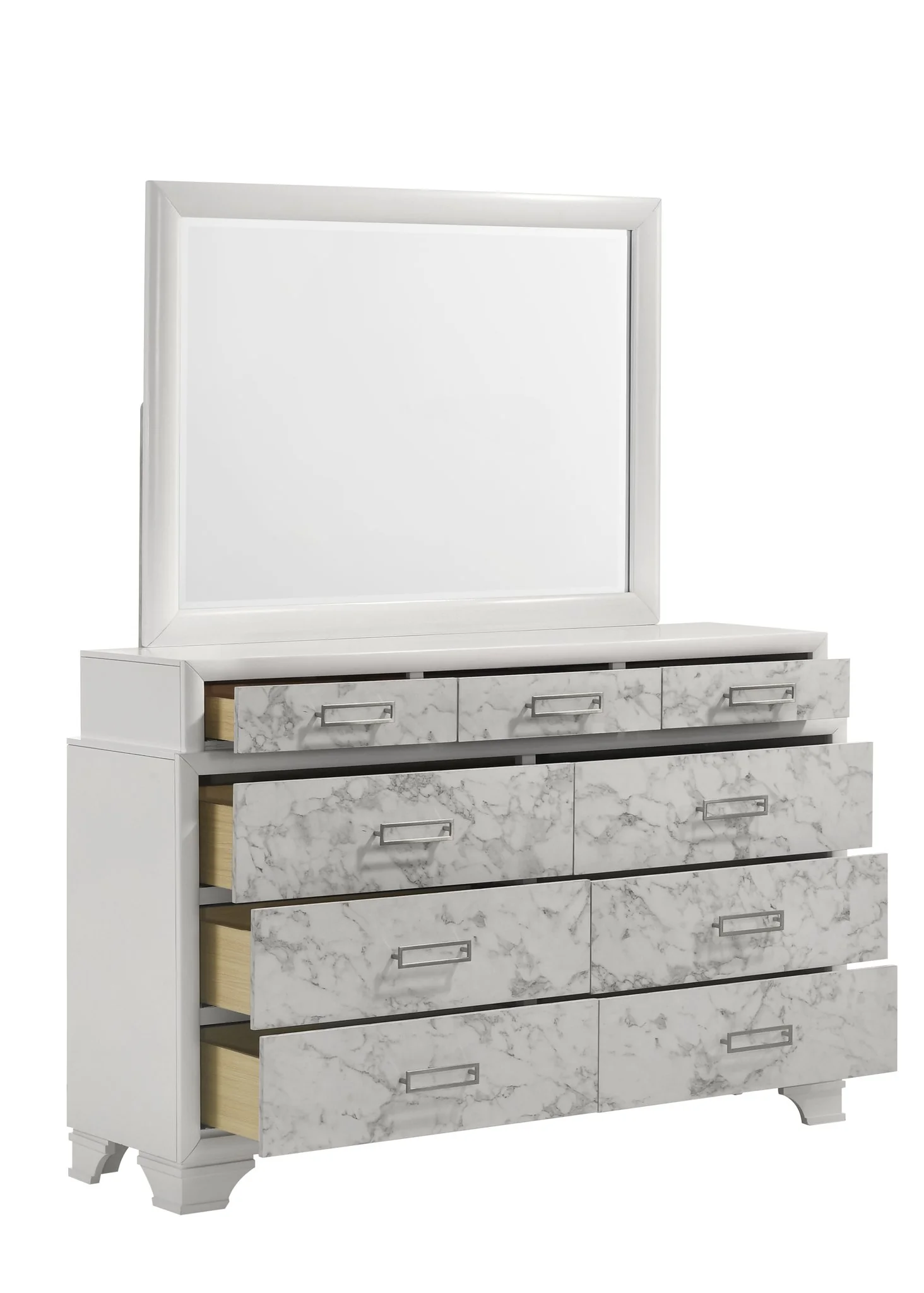 Soul King 4PC Bedroom Set White - Image 8
