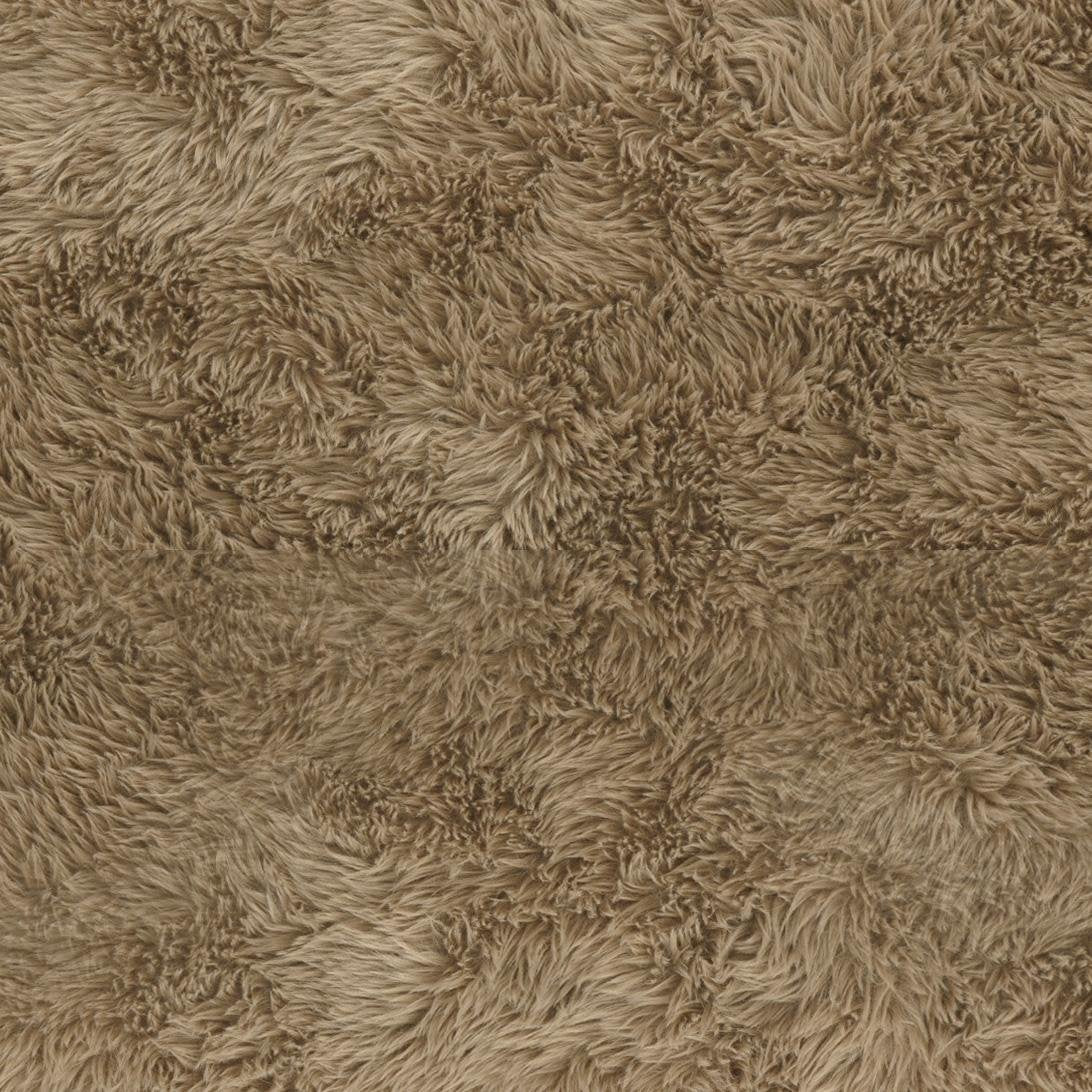 Spara Taupe Straight Vegan Shearling Accent Chair - Image 6