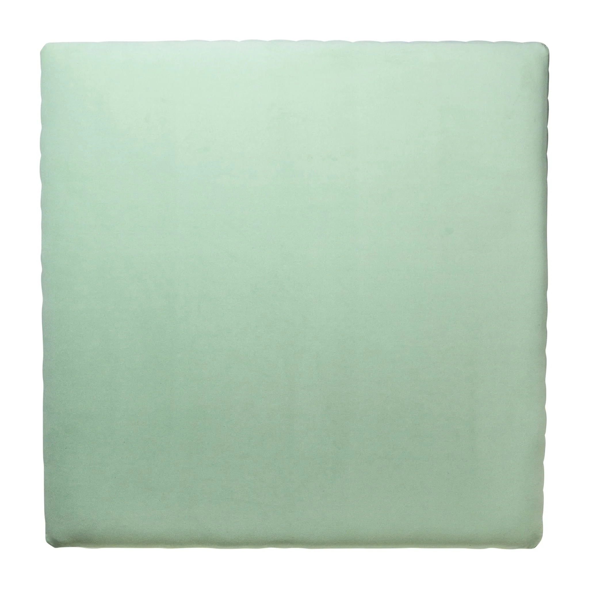 Square Ottoman - Green Kd - Image 3