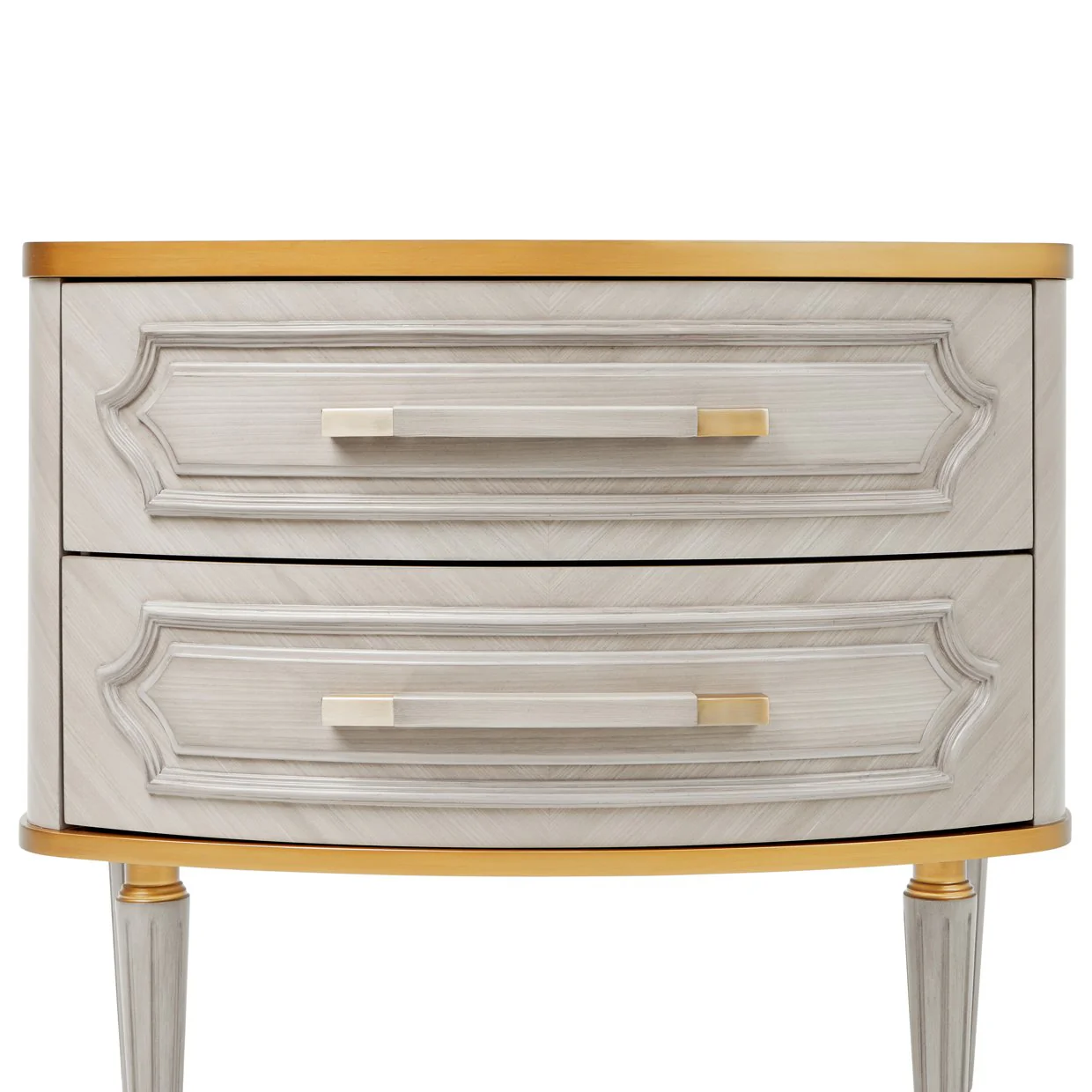 St. Charles 2-Drawer Nightstand - Dove Gray - Image 12
