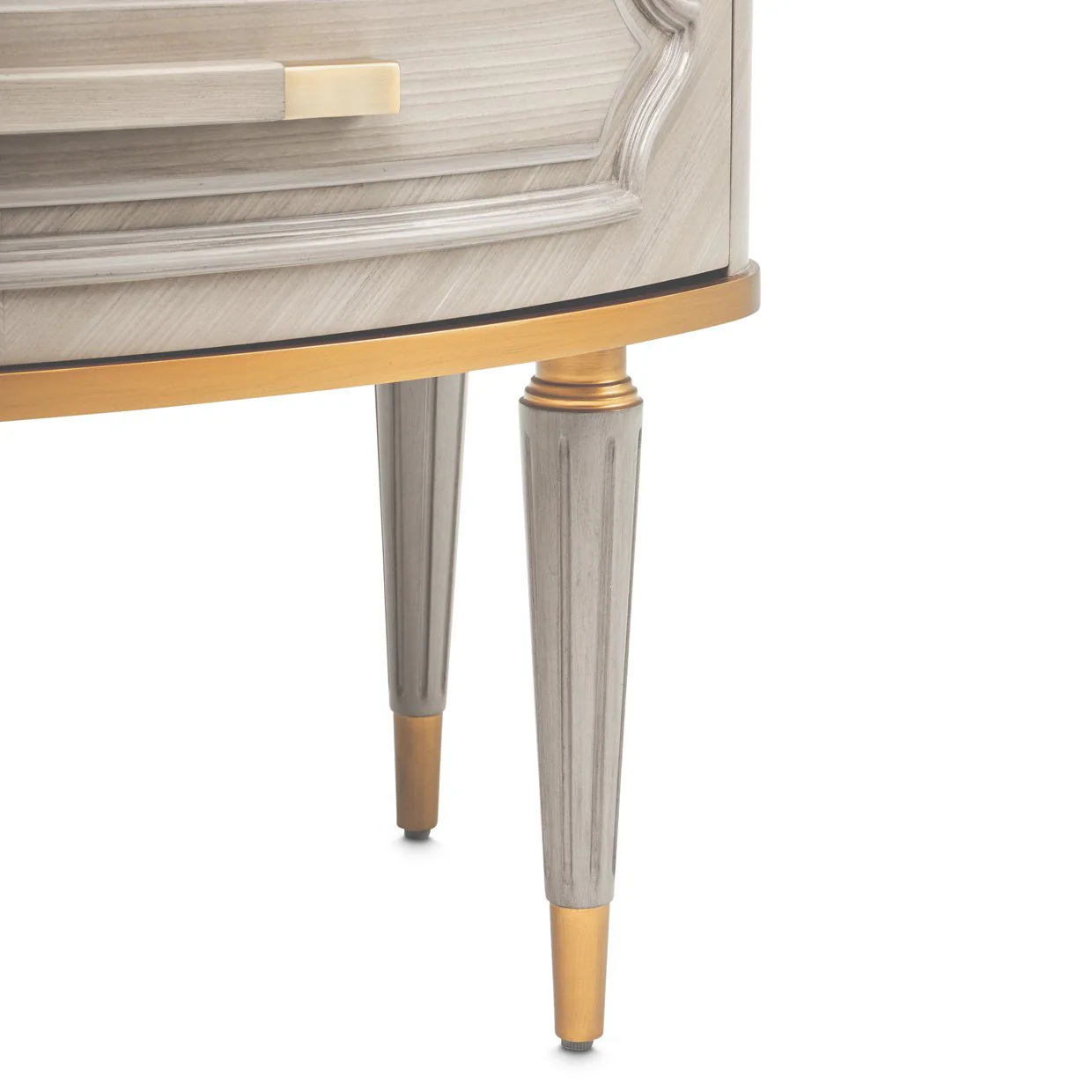 St. Charles 2-Drawer Nightstand - Dove Gray - Image 9