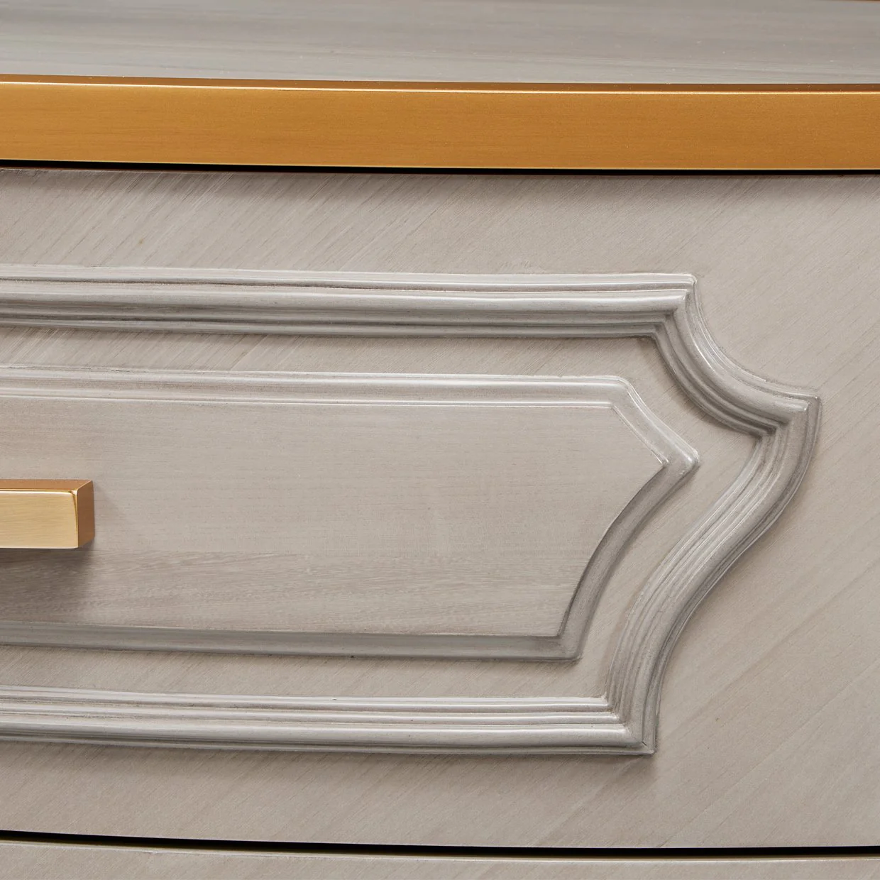 St. Charles 5-Drawer Highboy Chest - Dove Gray - Image 8