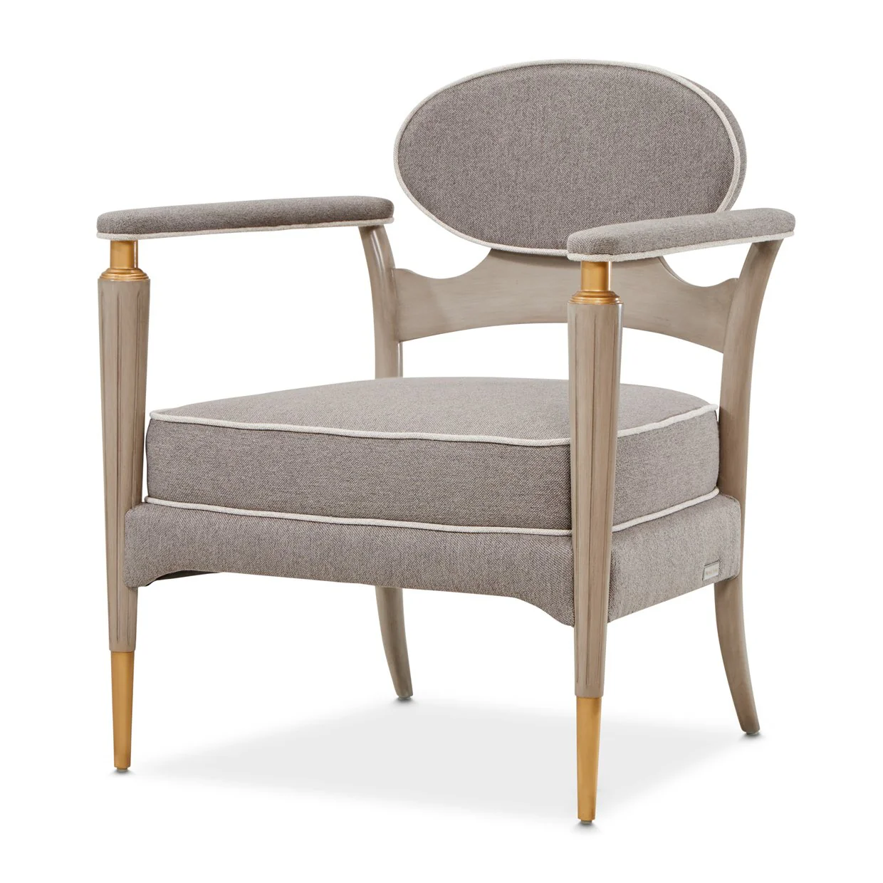 St. Charles Accent Chair - Dove Gray - Image 18