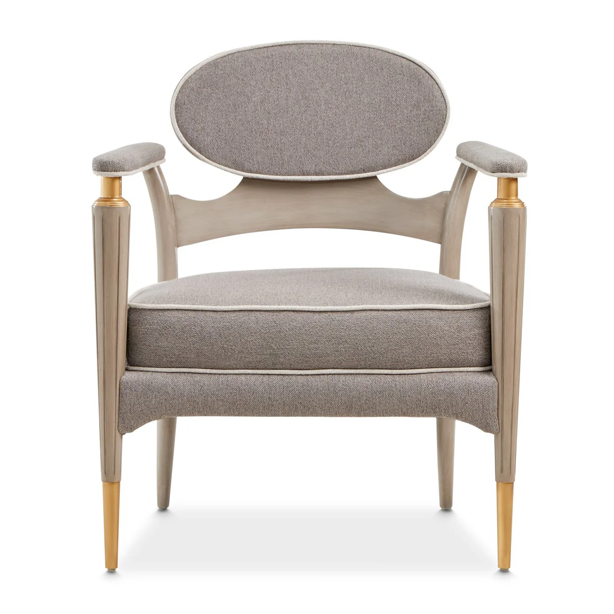 St. Charles Accent Chair - Dove Gray - Image 2