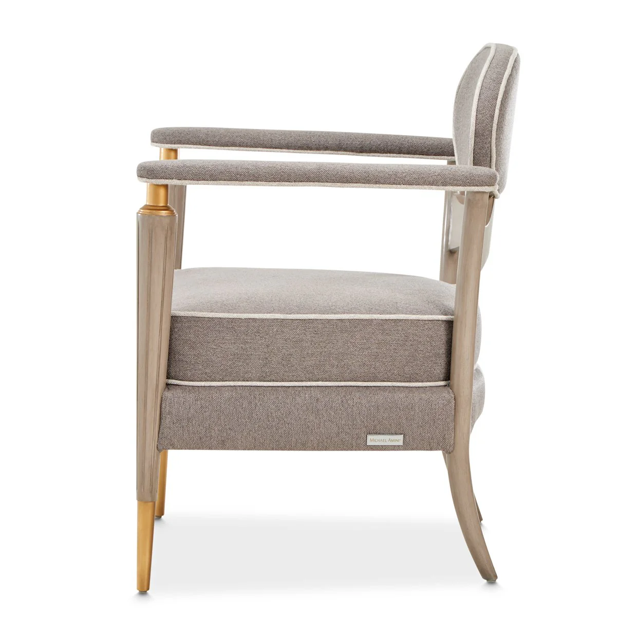 St. Charles Accent Chair - Dove Gray - Image 3