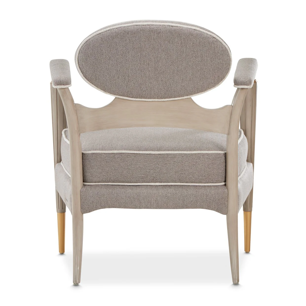 St. Charles Accent Chair - Dove Gray - Image 5