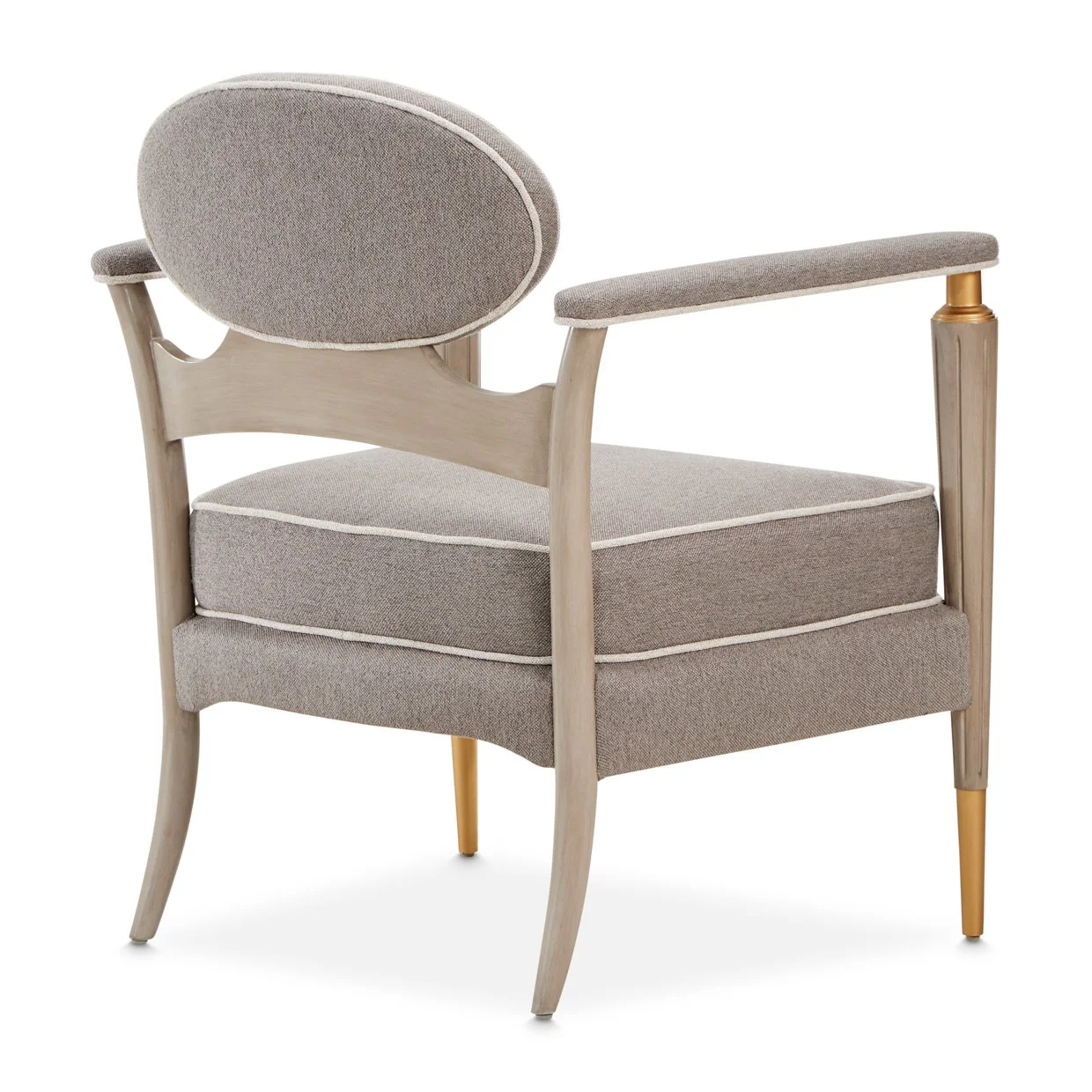 St. Charles Accent Chair - Dove Gray - Image 6