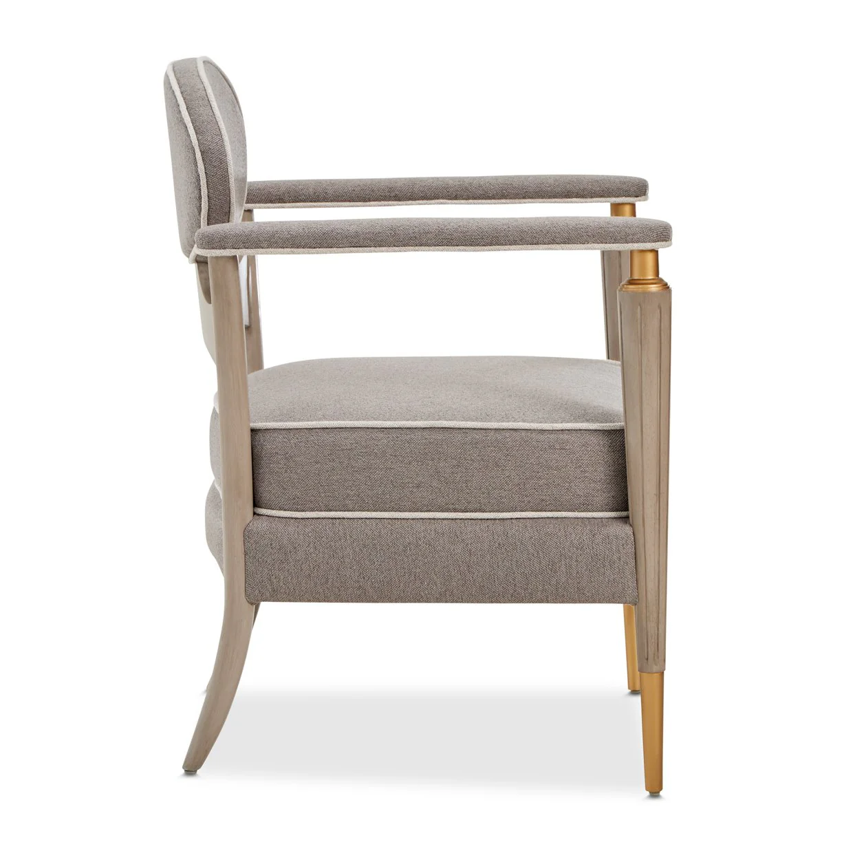 St. Charles Accent Chair - Dove Gray - Image 7