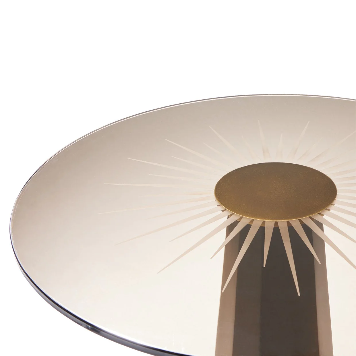 St. Charles Chairside Table - Dove Gray - Image 3