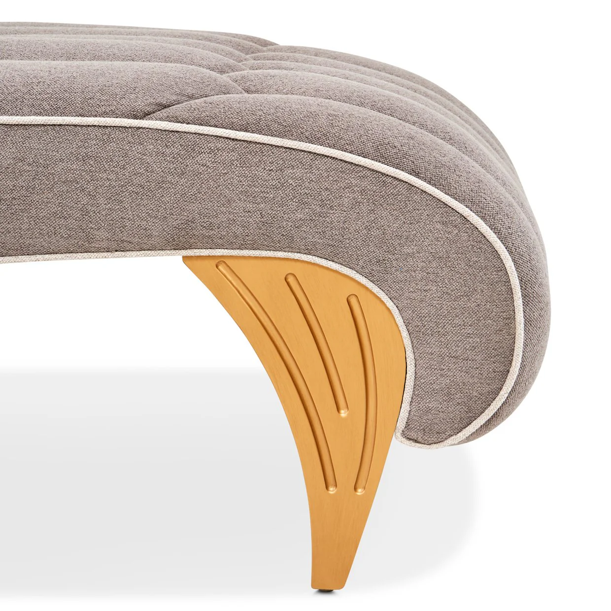 St. Charles Chaise - Dove Gray - Image 12