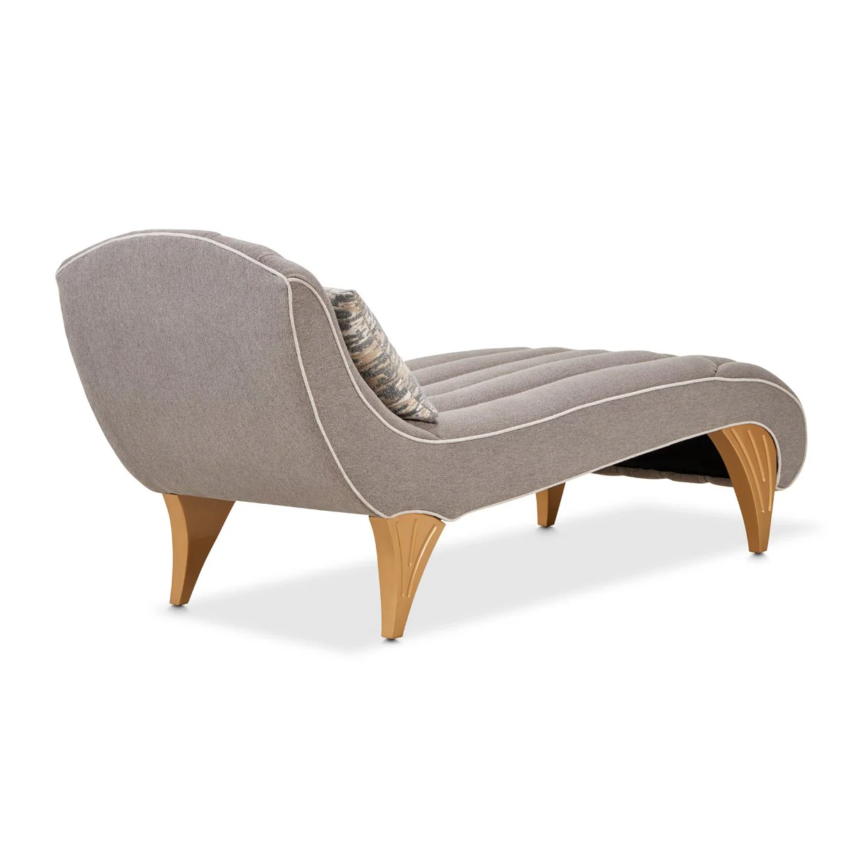St. Charles Chaise - Dove Gray - Image 4