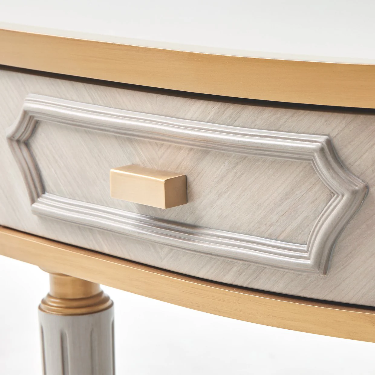 St. Charles Console Table - Dove Gray - Image 9