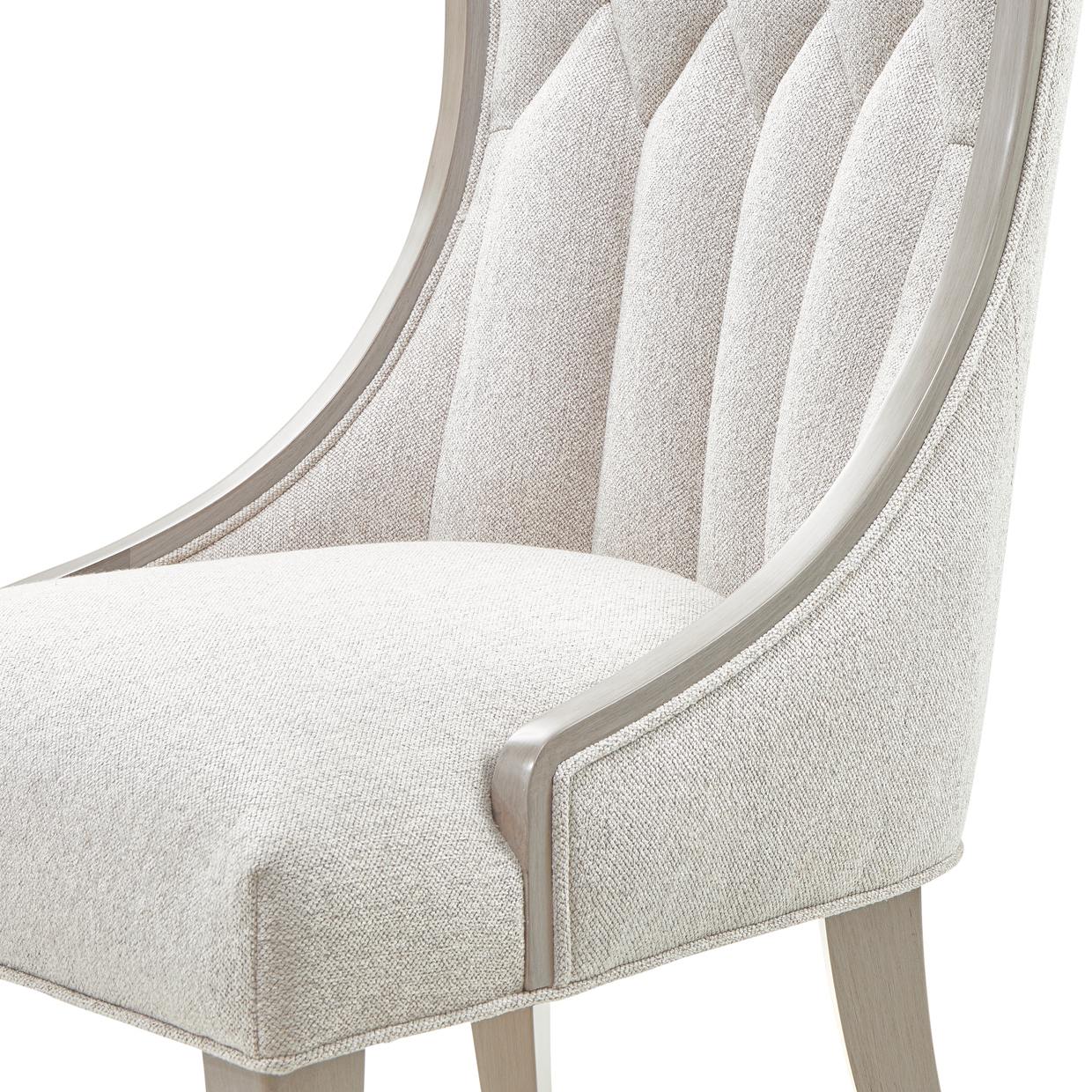 St. Charles Dining Side Chair - Dove Gray - Image 8