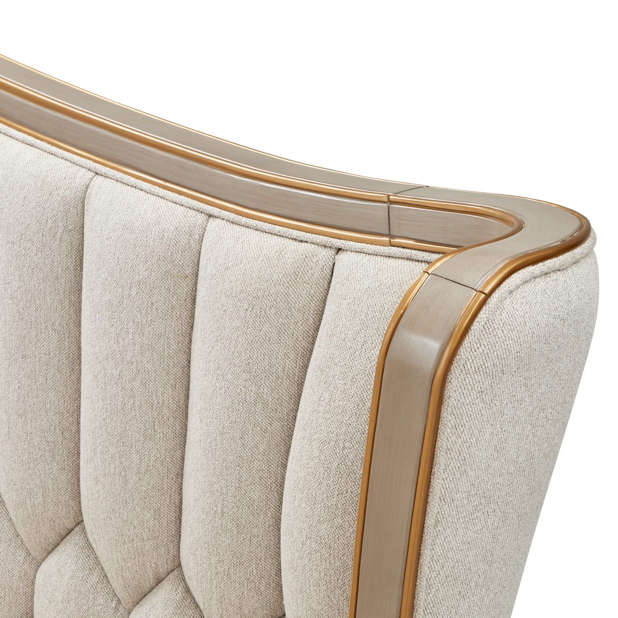 St. Charles Eastern King Upholstered Bed - Dove Gray - Image 8