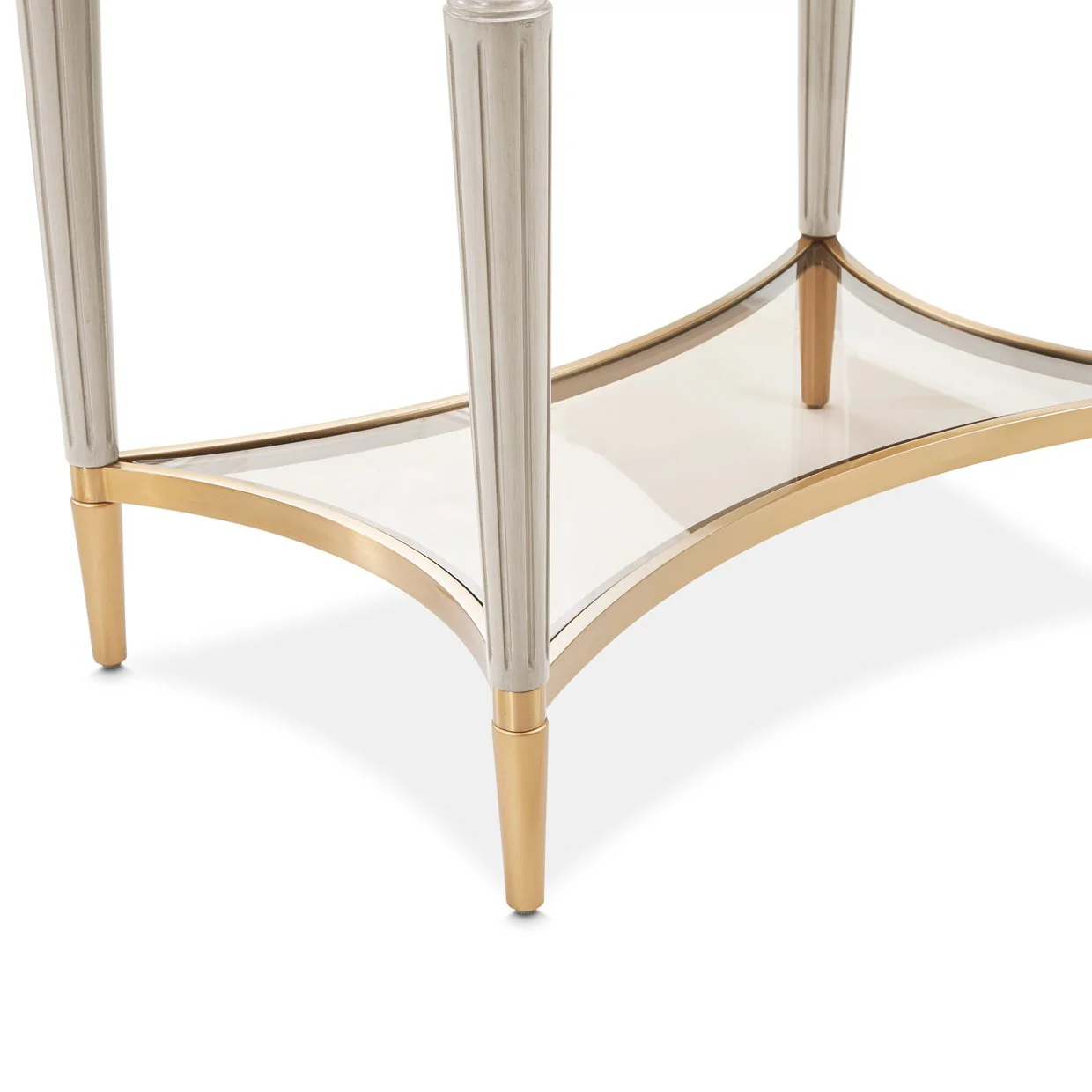 St. Charles End Table - Dove Gray - Image 3