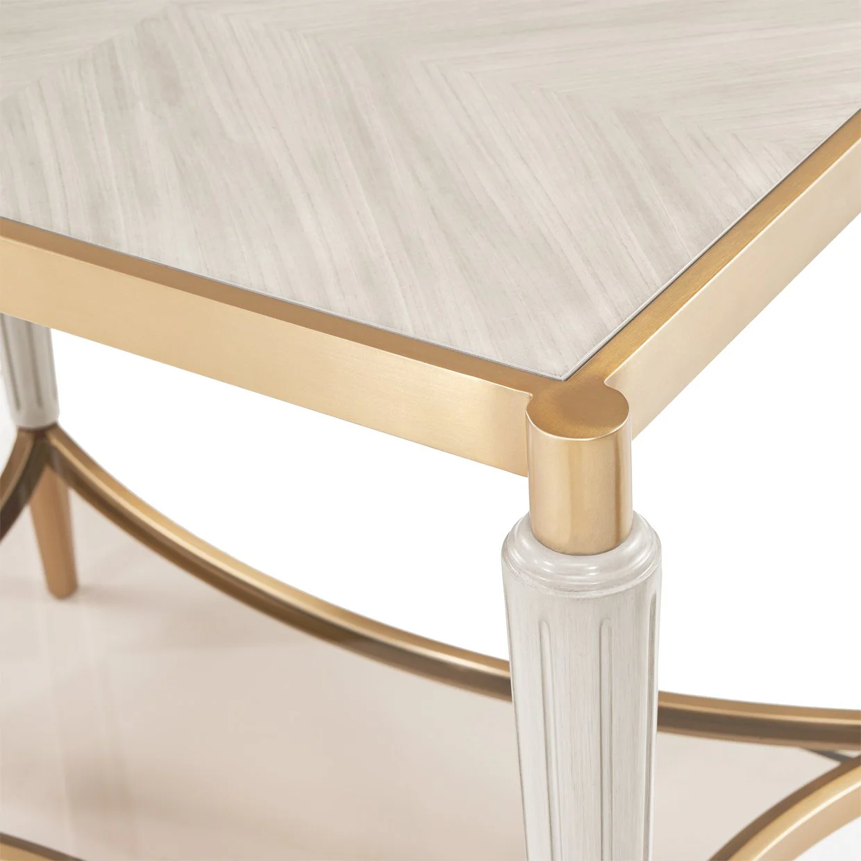 St. Charles End Table - Dove Gray - Image 5