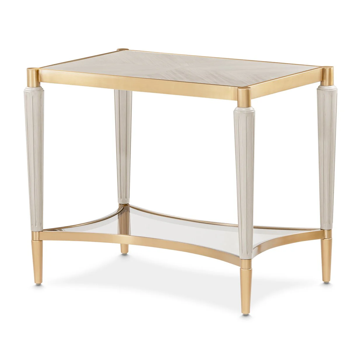 St. Charles End Table - Dove Gray - Image 9